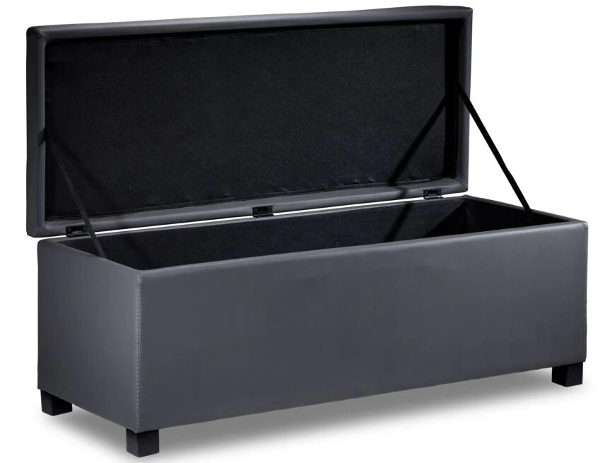 Tobin Ottoman - Grey - Image 3