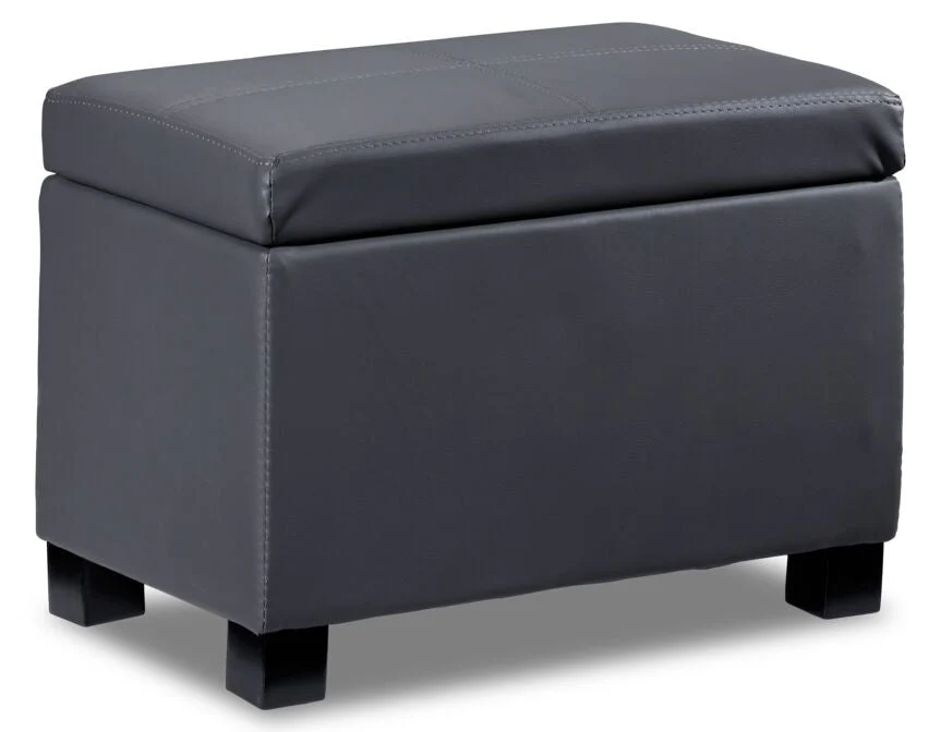 Tobin Ottoman - Grey - Image 6