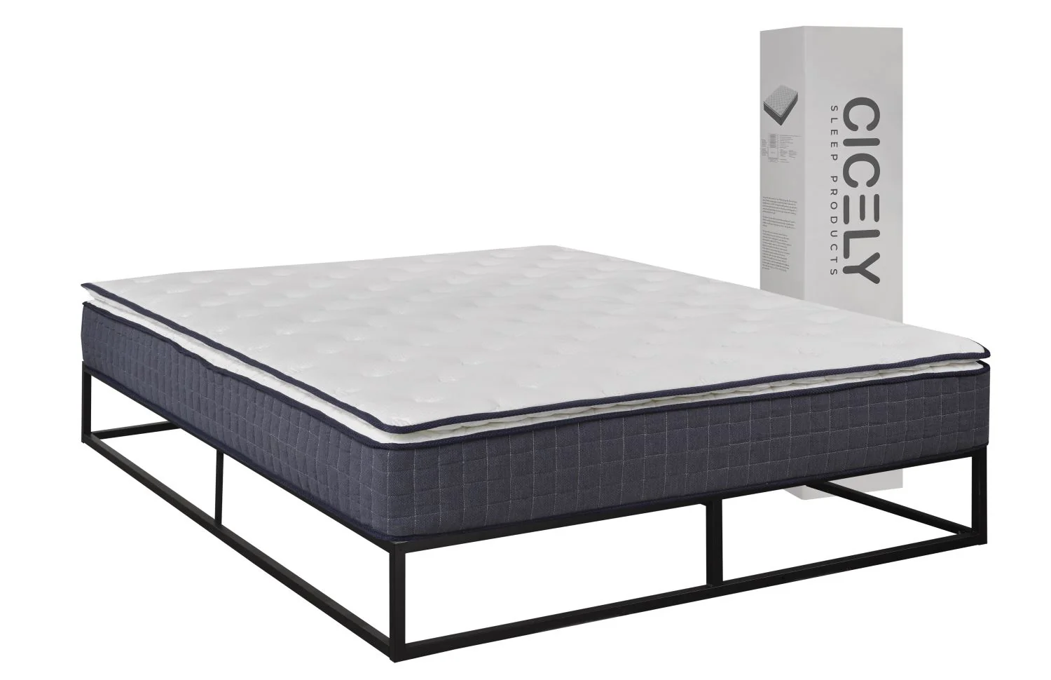Tocht 11" King Gel Foam Pillowtop Mattress in a Box