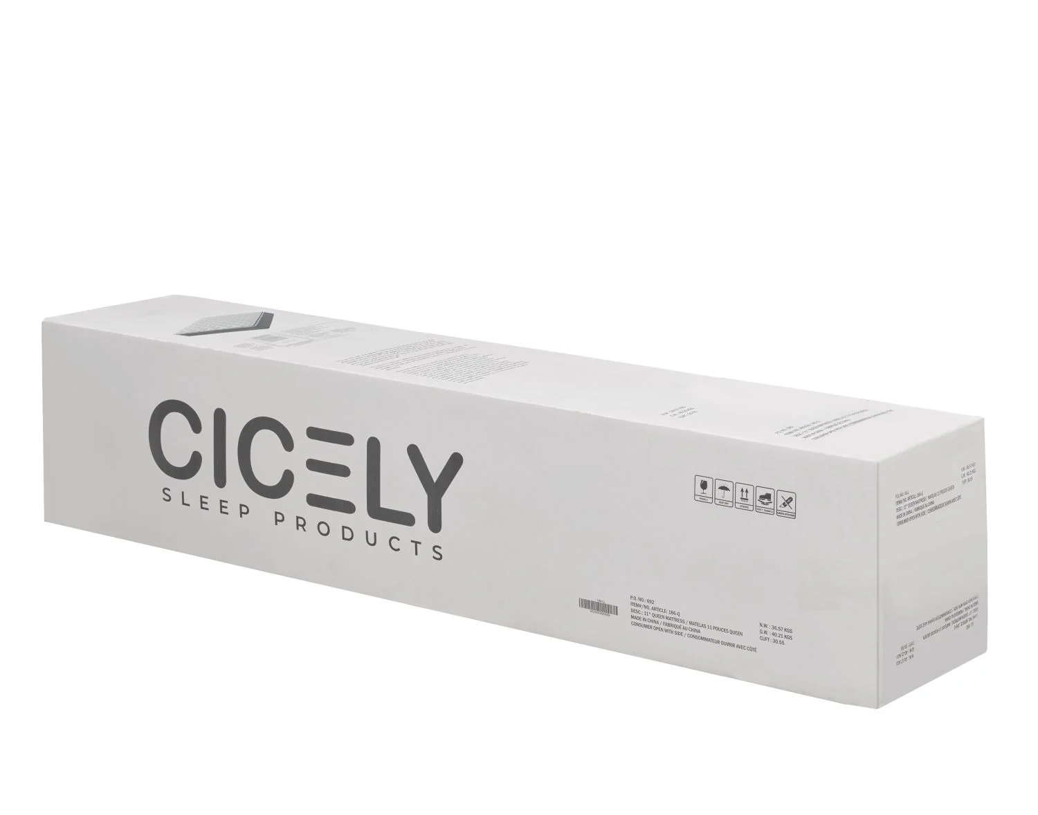 Tocht 11" King Gel Foam Pillowtop Mattress in a Box - Image 14