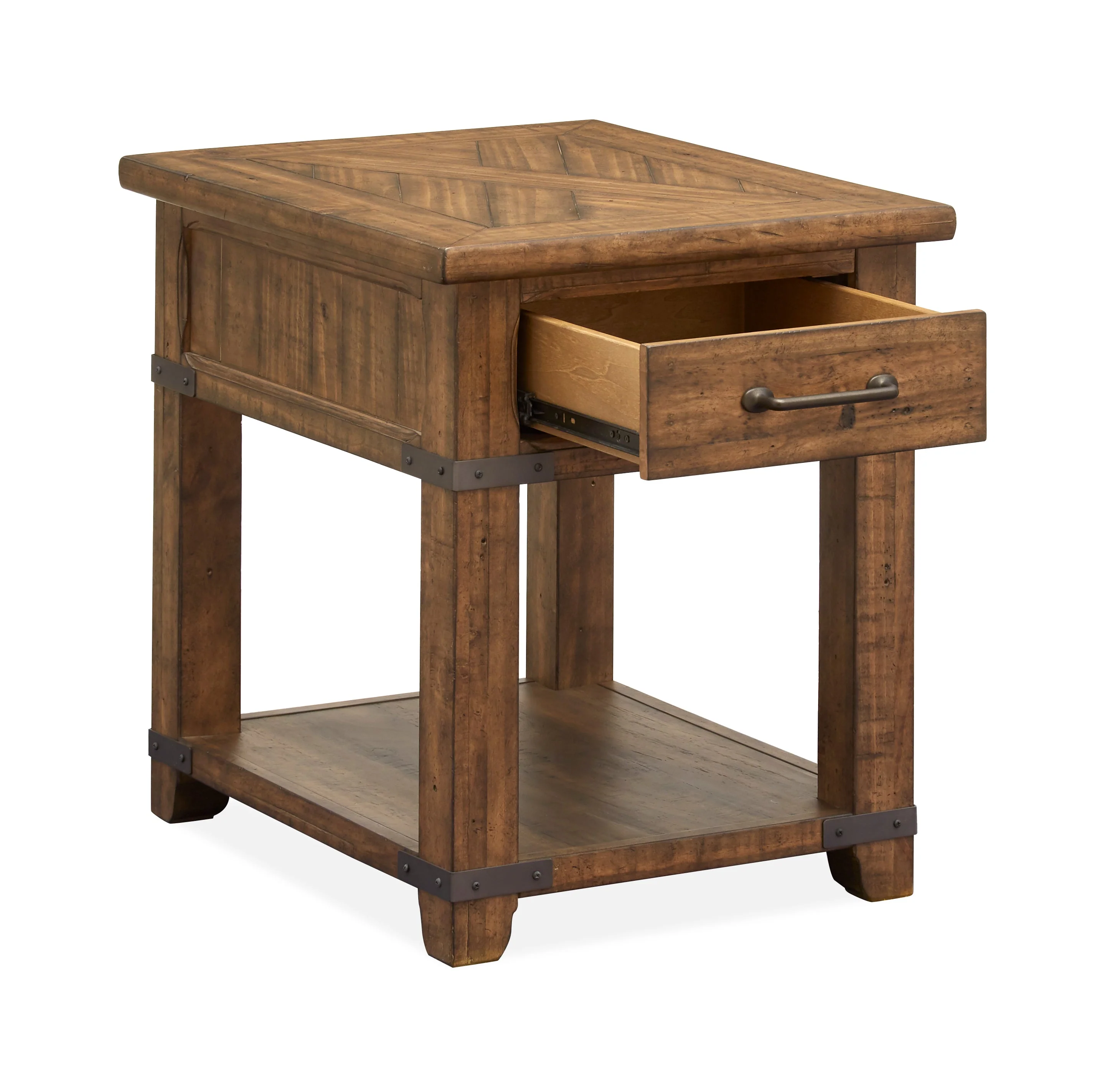 Toowoomba End Table - Natural Pine - Image 3
