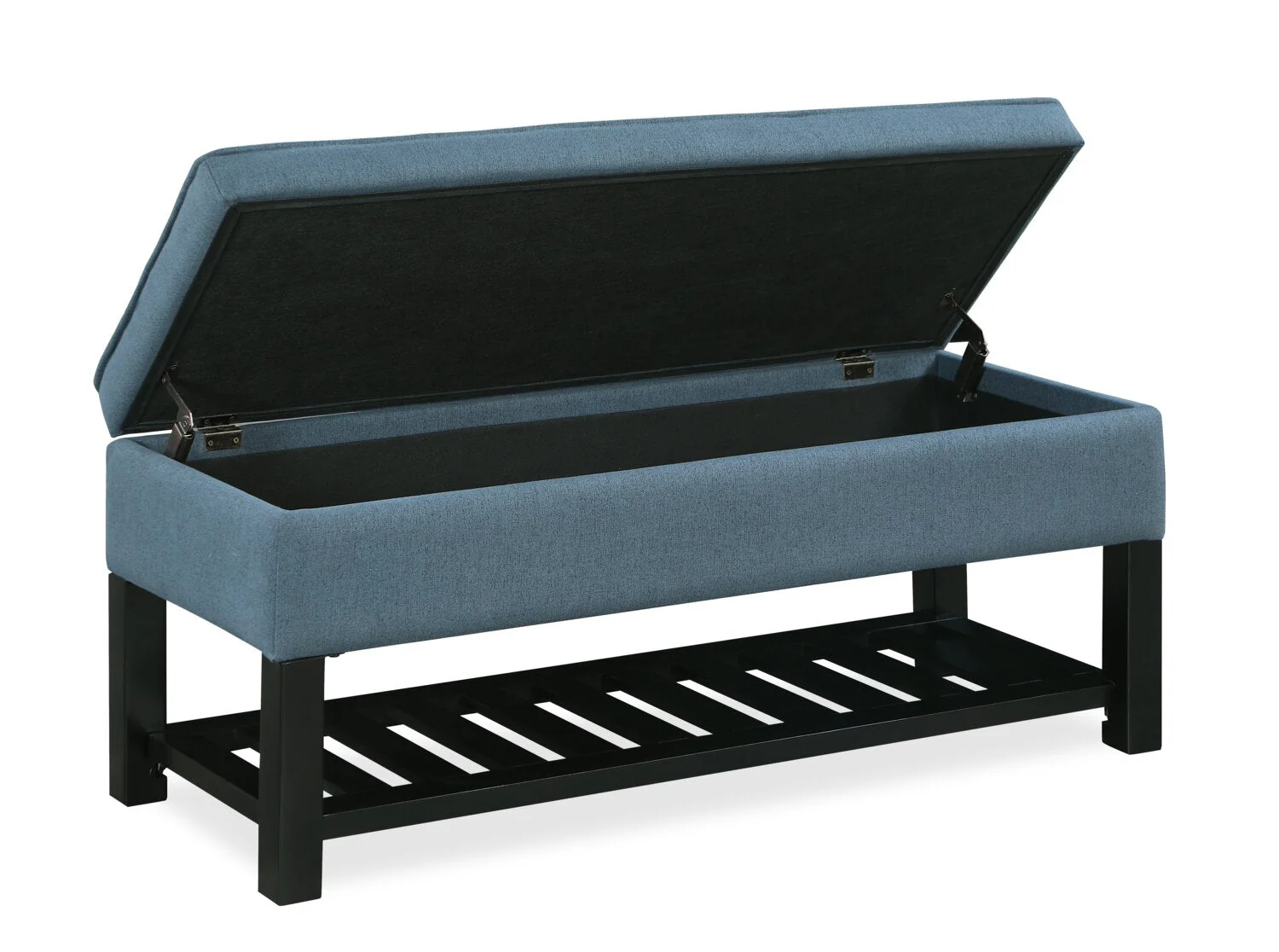 Troyer Storage Bench - Navy - Image 2