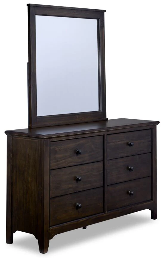 Twain 6-Piece Full Bedroom Set - River Rock - Image 3