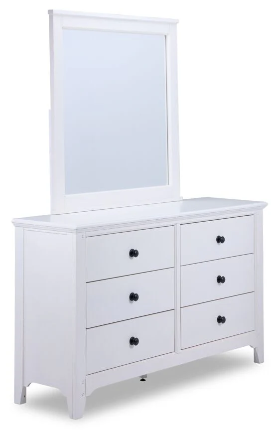 Twain 6-piece Twin Bedroom Set - Sea Shell - Image 3