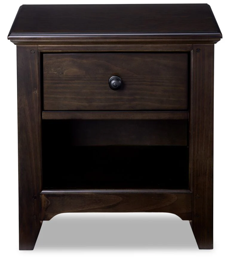 Twain Night Table - River Rock - Image 3