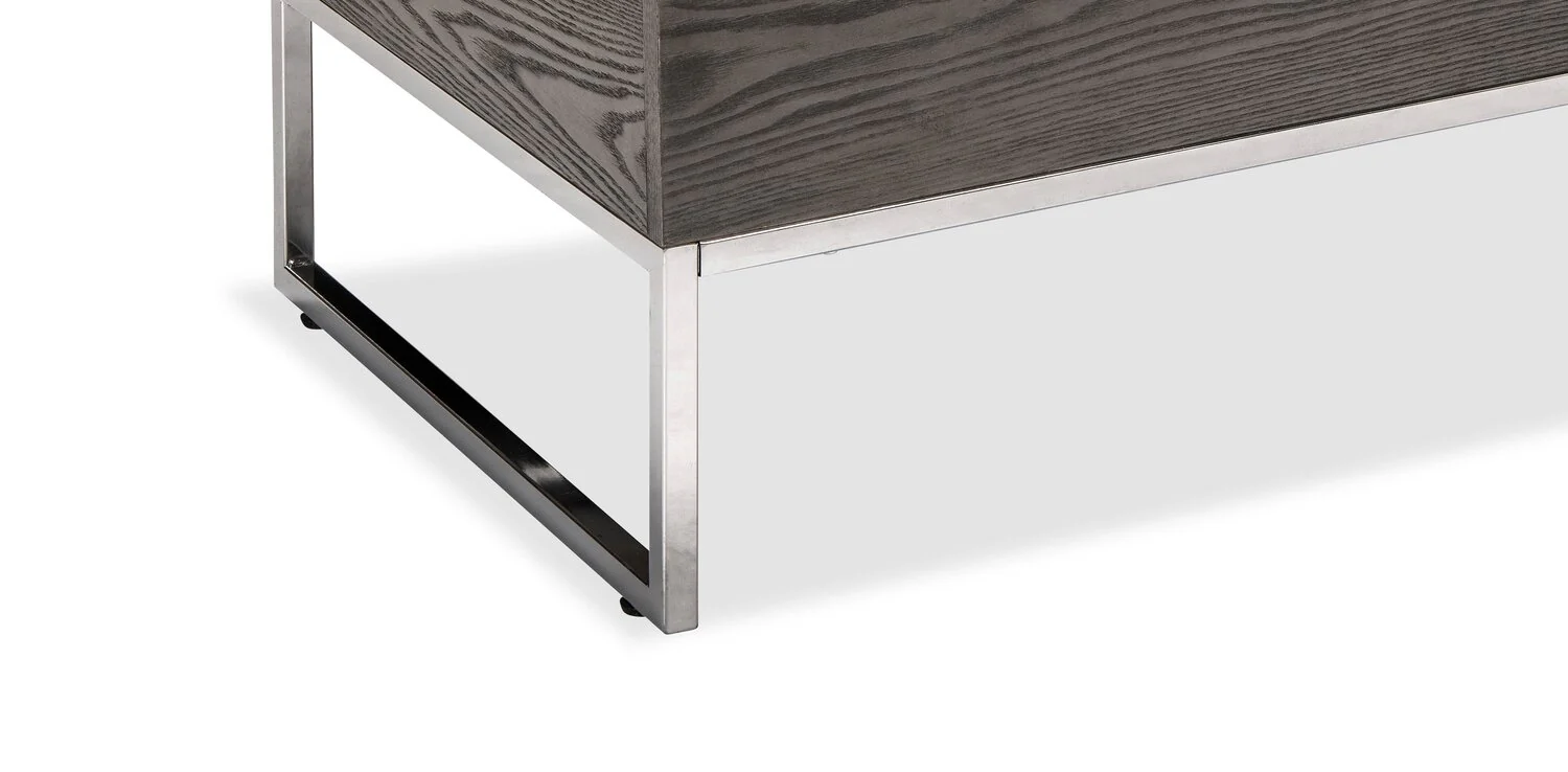 Tyee Coffee Table with Lift Top - Grey - Image 6