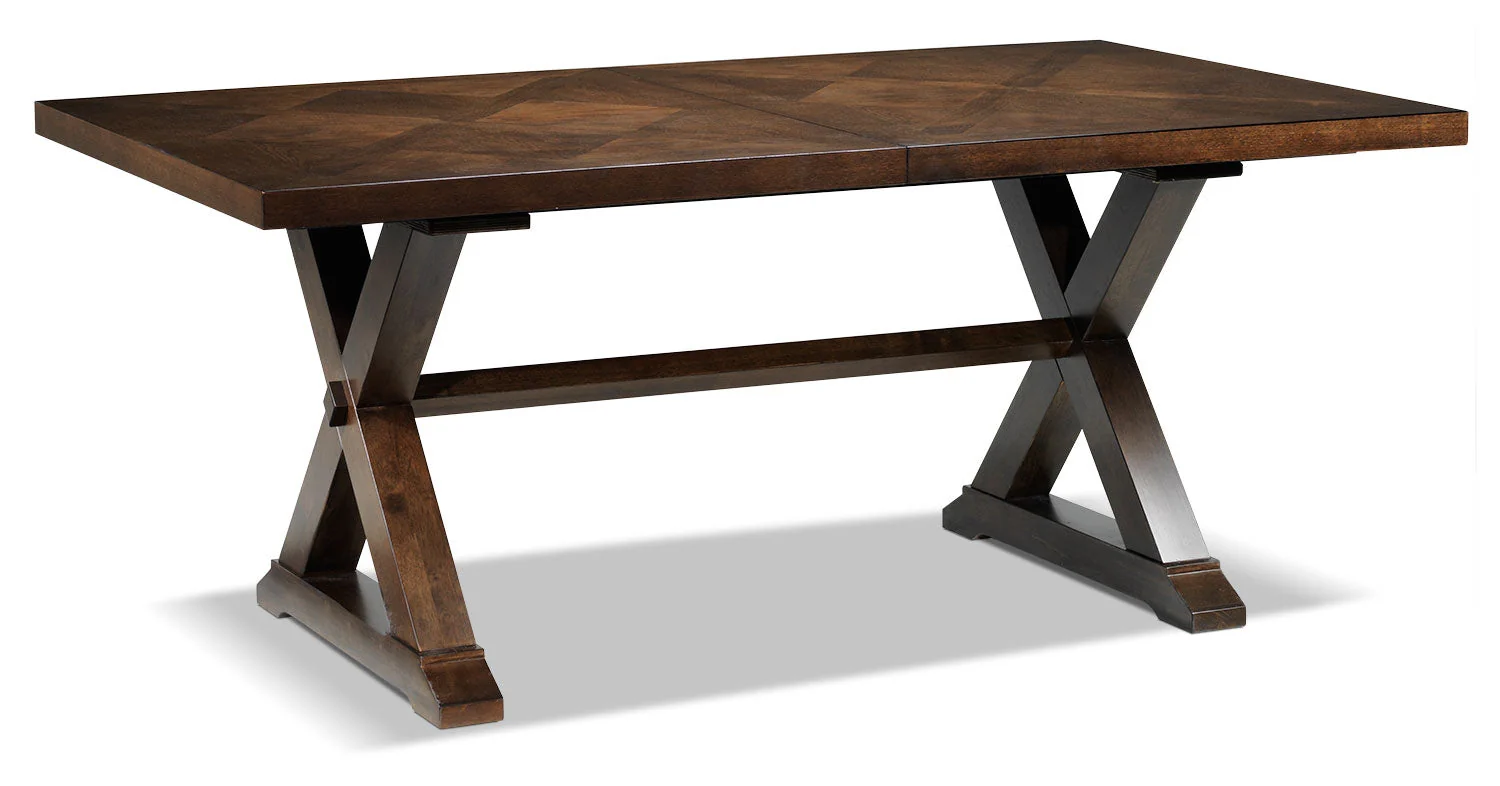 Umber 7-Piece Dining Room Set - Rustic Brown - Image 3