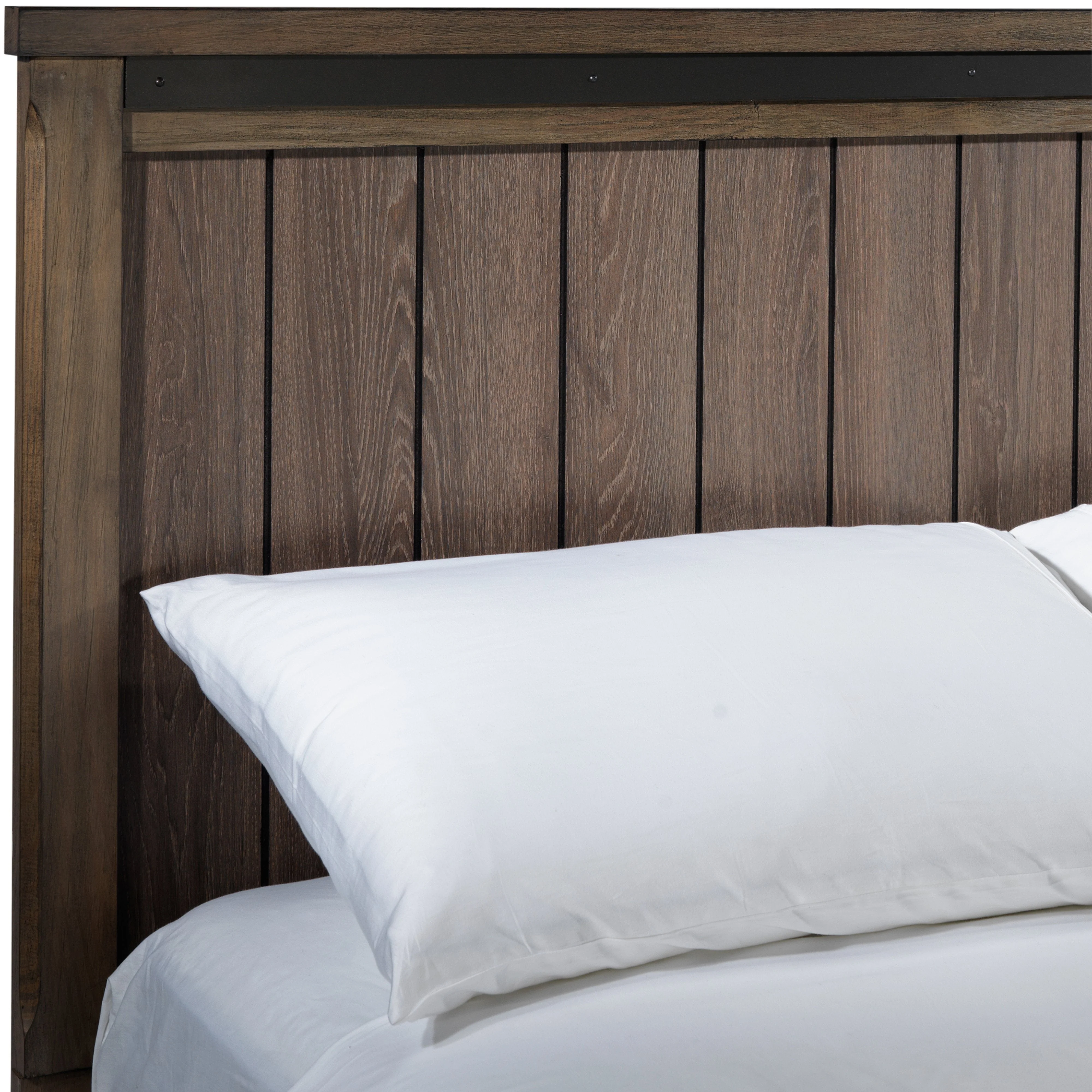 Verdandi King Bed - Rustic Oak - Image 5