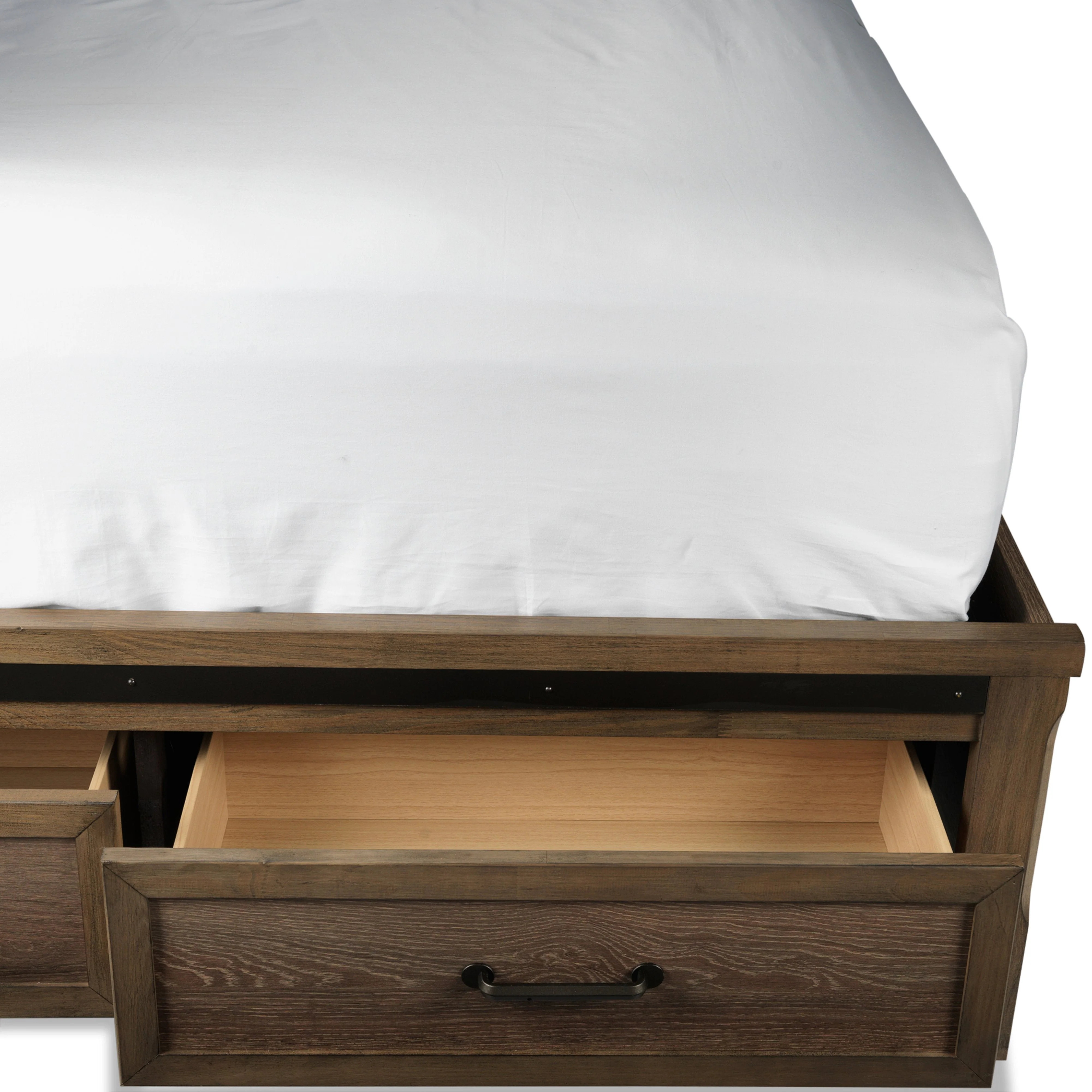 Verdandi King Bed - Rustic Oak - Image 6