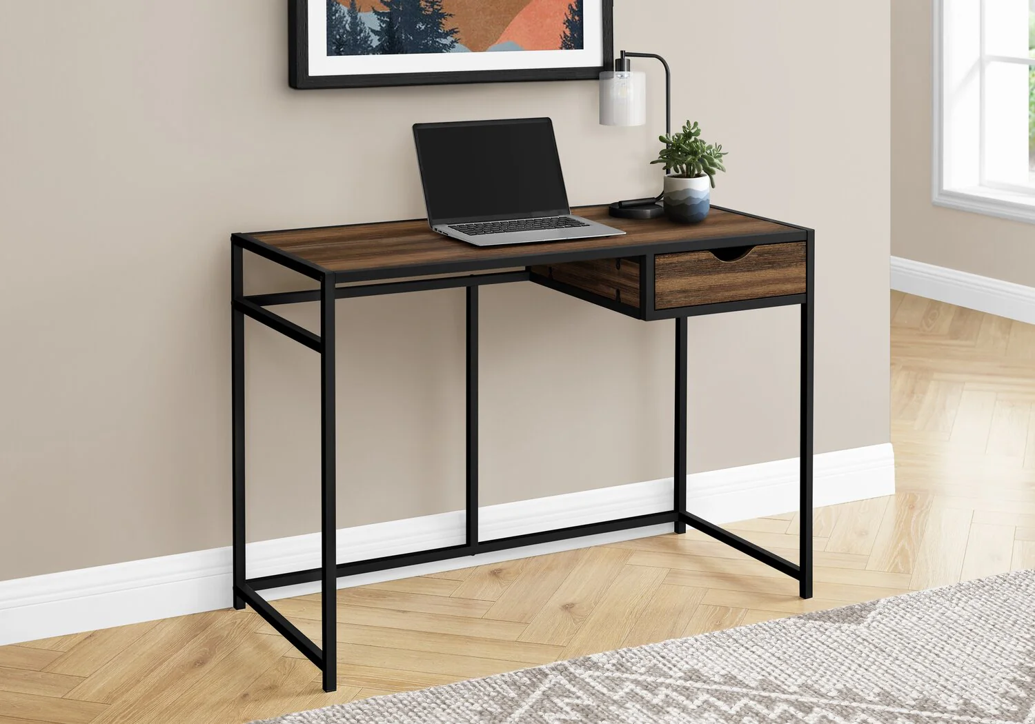 Vergas Desk - Brown - Image 3