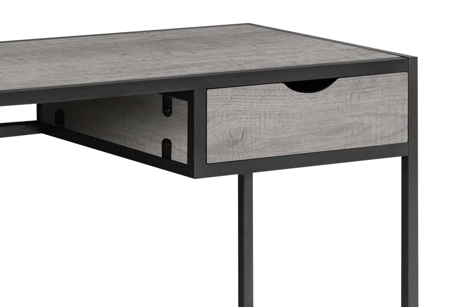 Vergas Desk - Grey - Image 3