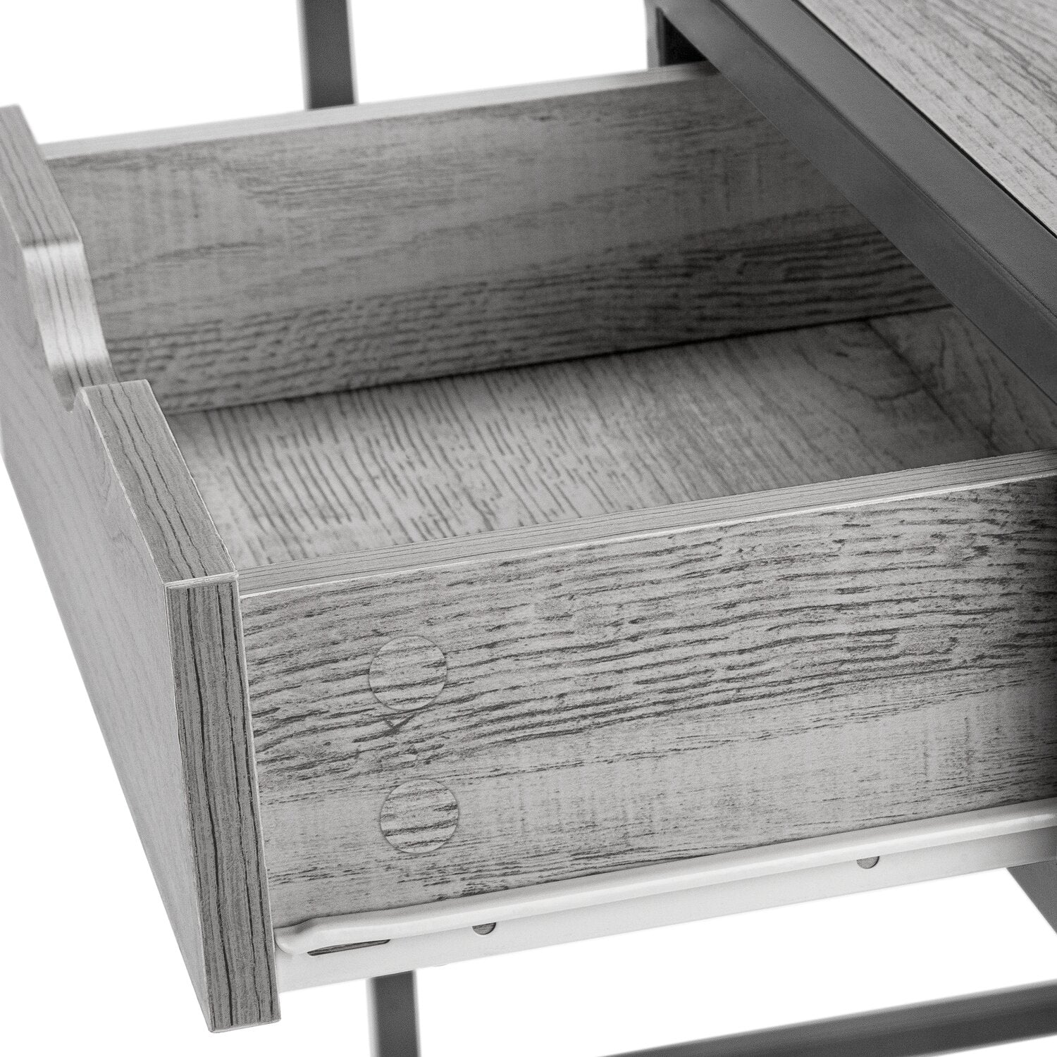 Vergas Desk - Grey - Image 5