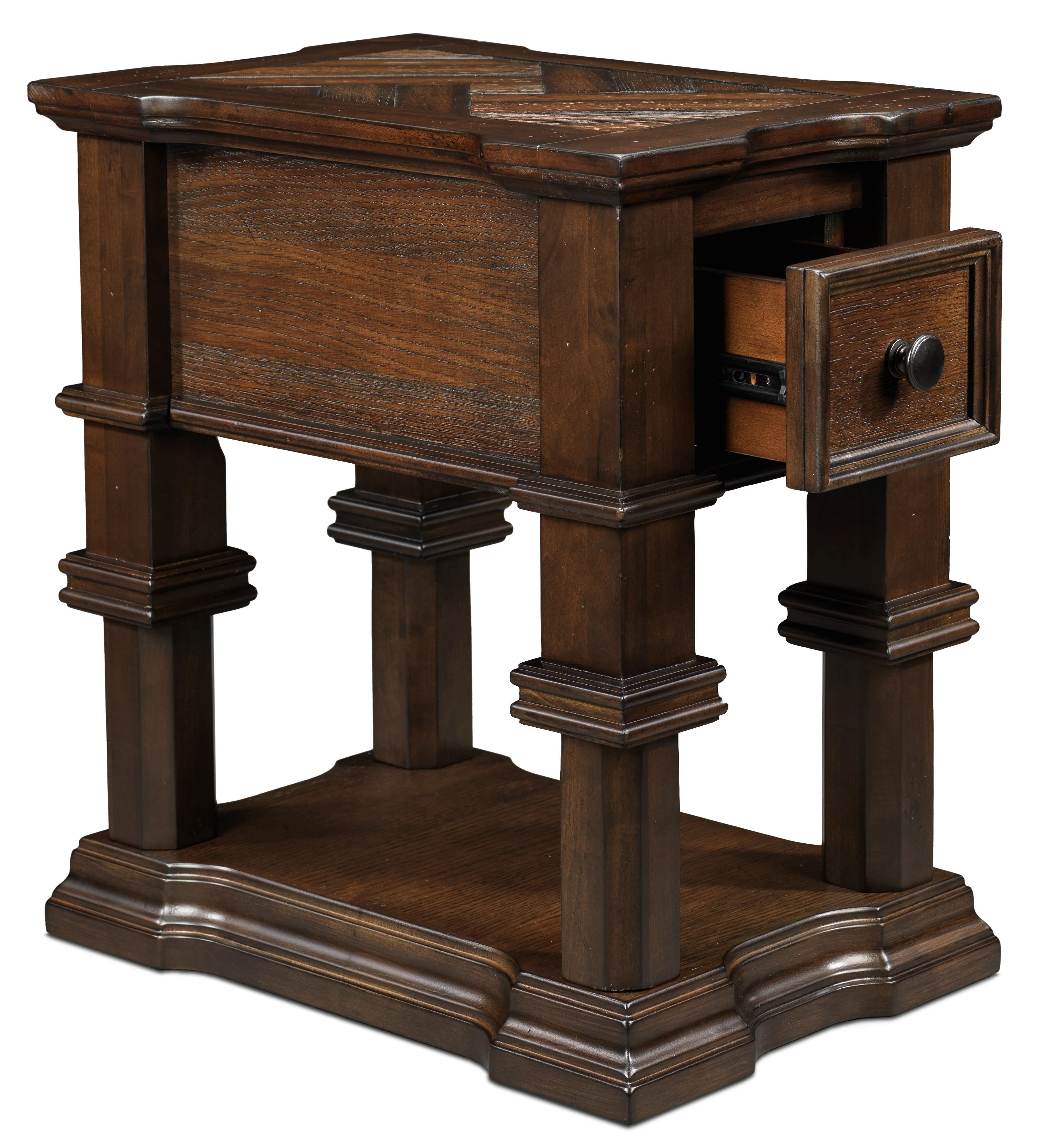 Vernon Chairside Table - Walnut - Image 3