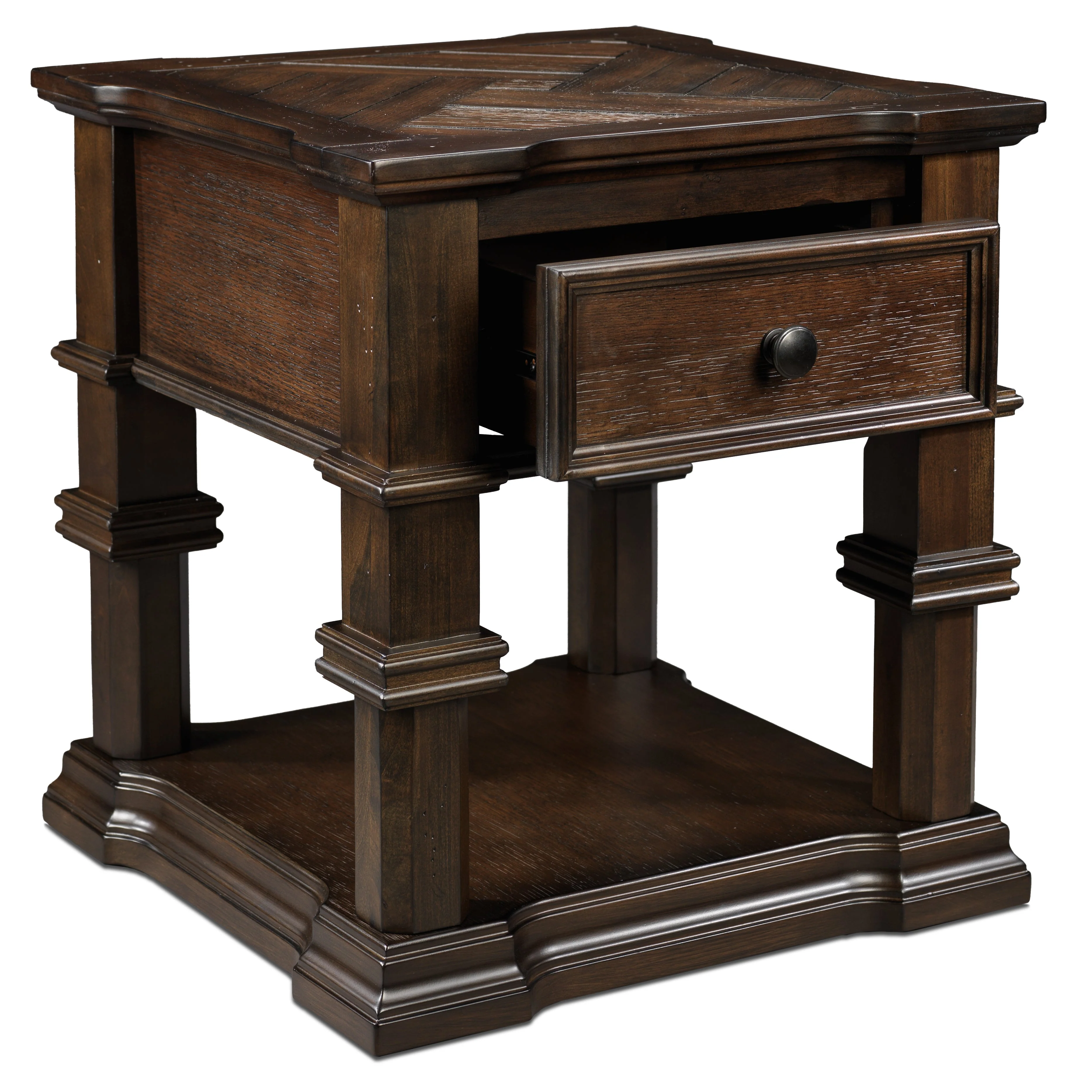 Vernon End Table - Walnut - Image 3