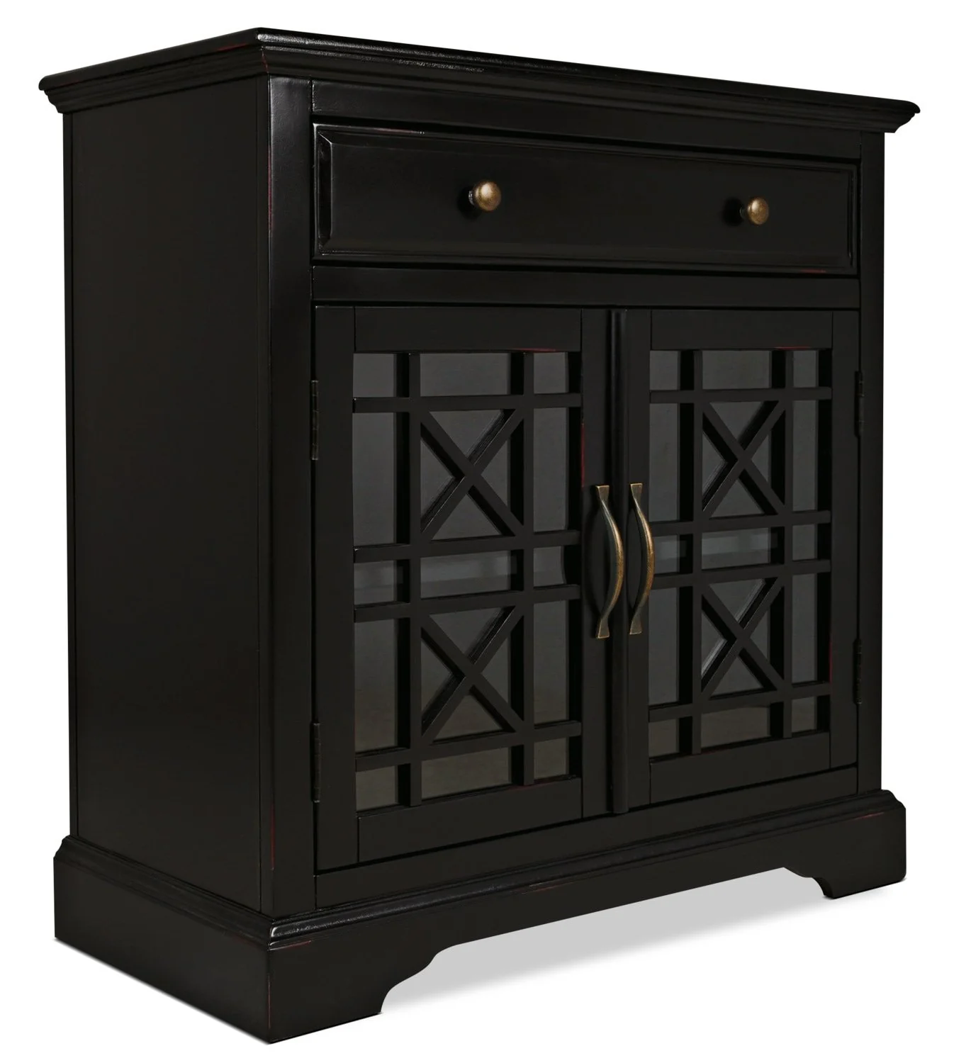Verona Accent Cabinet - Black