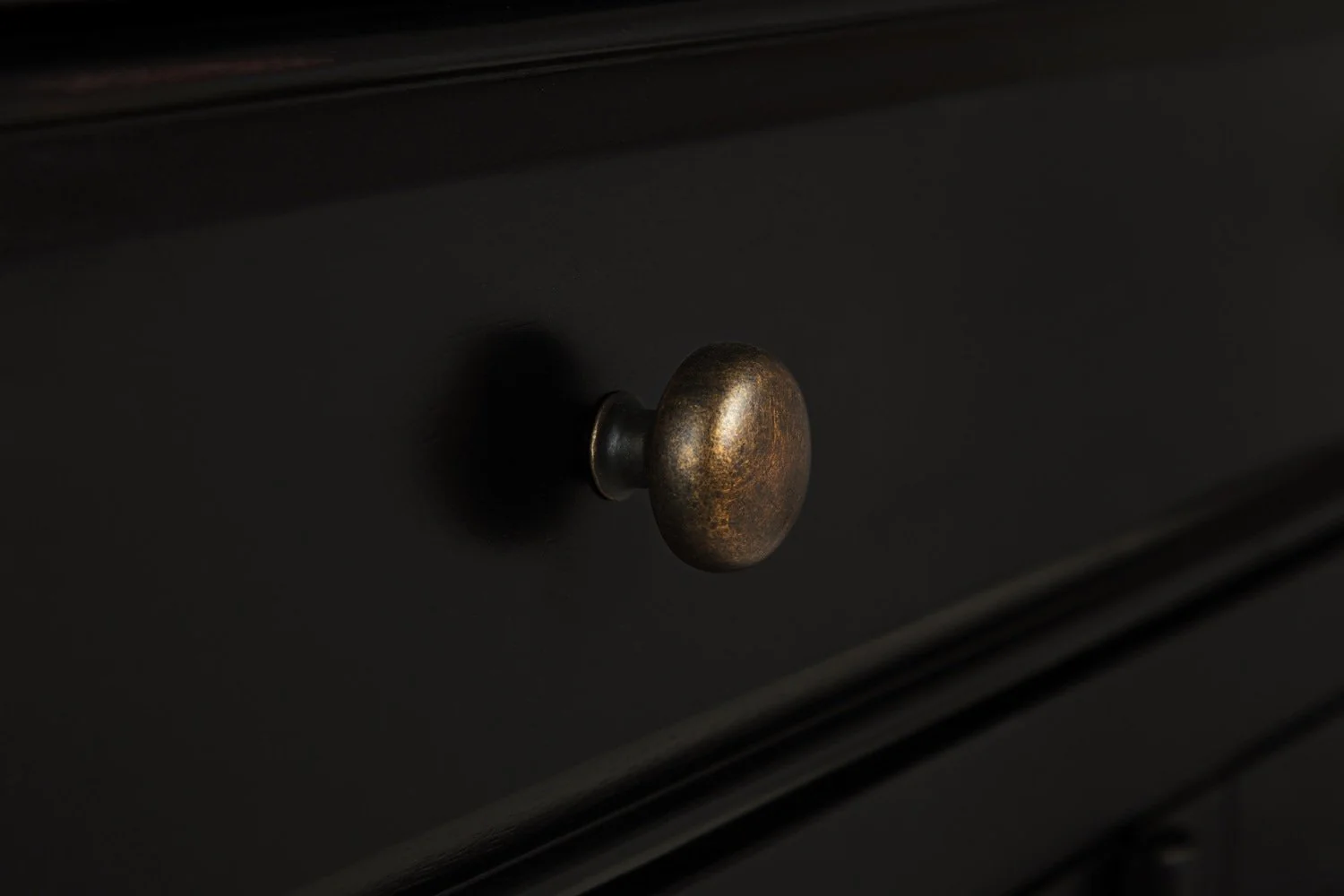 Verona Accent Cabinet - Black - Image 6