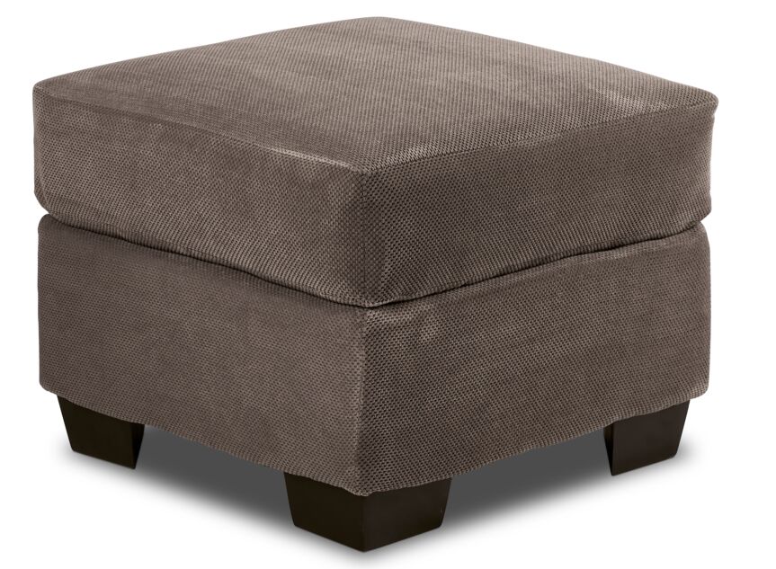 Victoria Ottoman - Ash