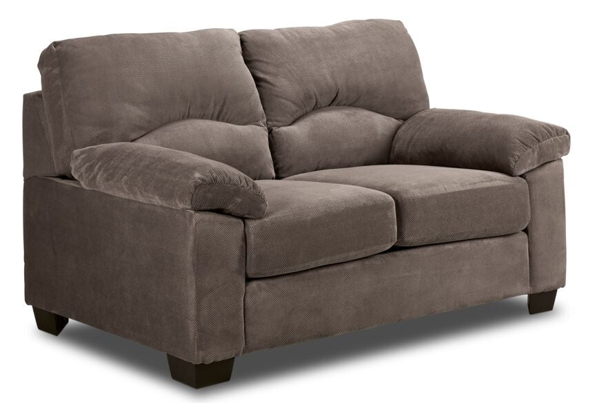 Victoria Sofa and Loveseat Set - Ash - Image 3