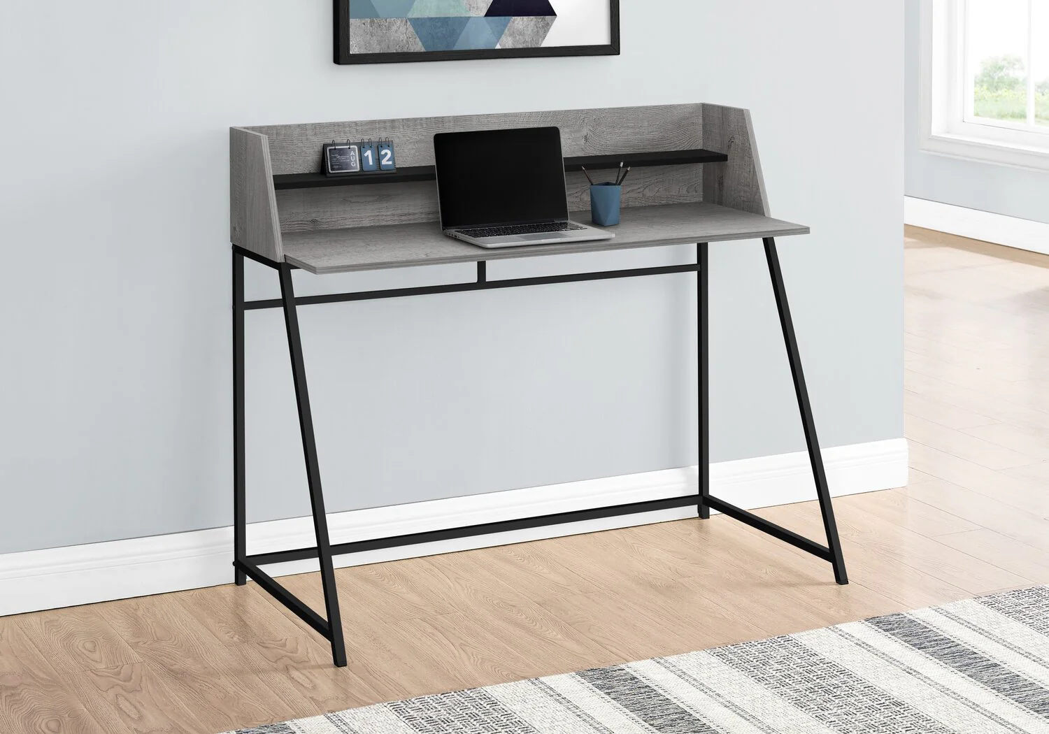 Vilas Desk - Grey - Image 5