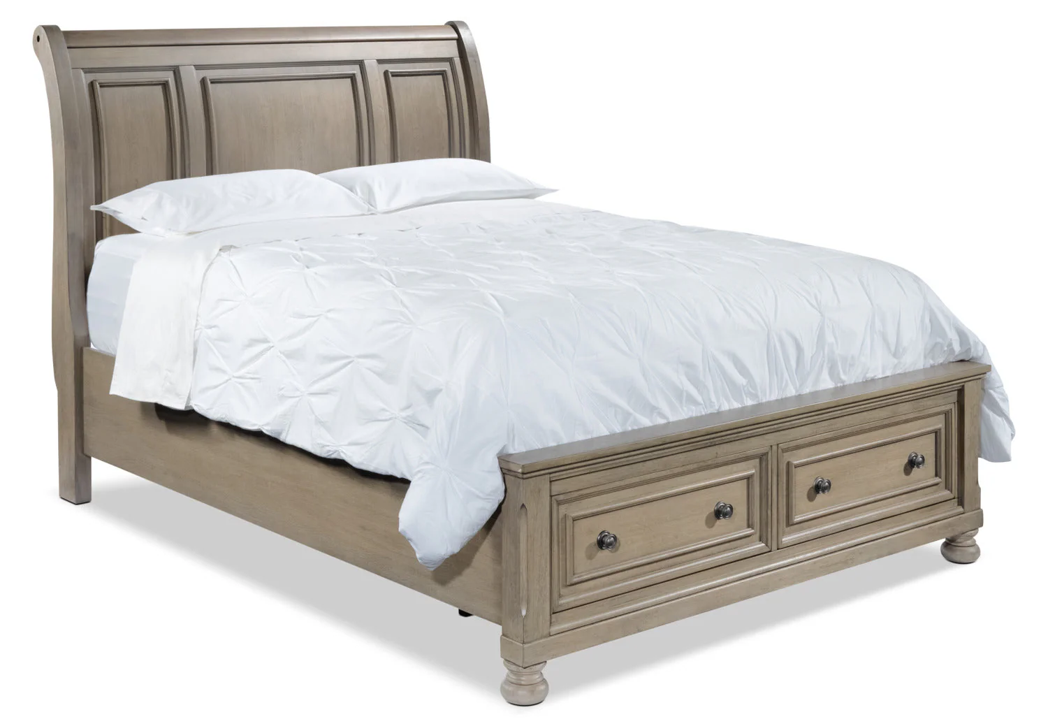 Viola 6-Piece Queen Bedroom Set - Grey - Image 3