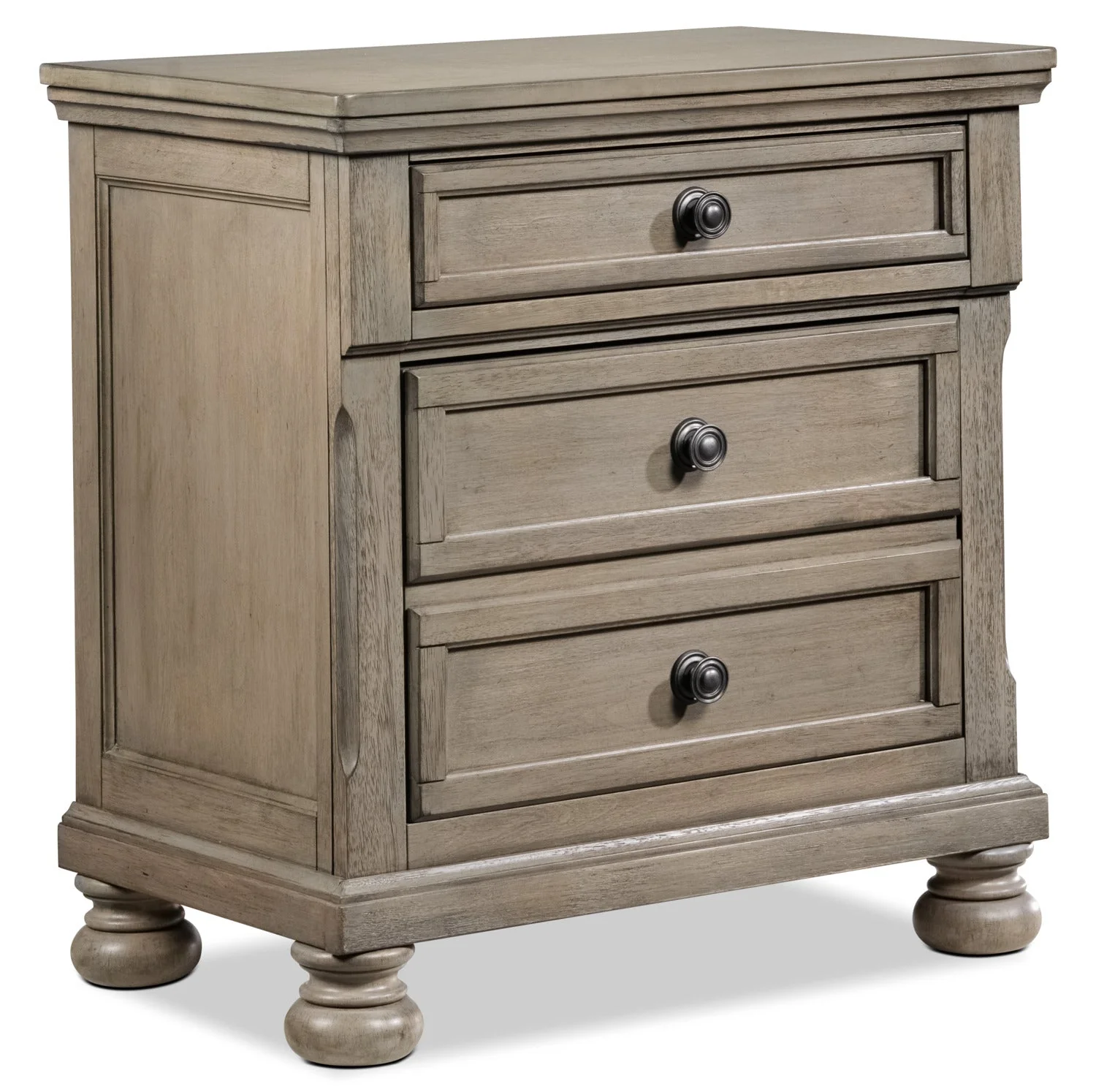 Viola 6-Piece Queen Bedroom Set - Grey - Image 5