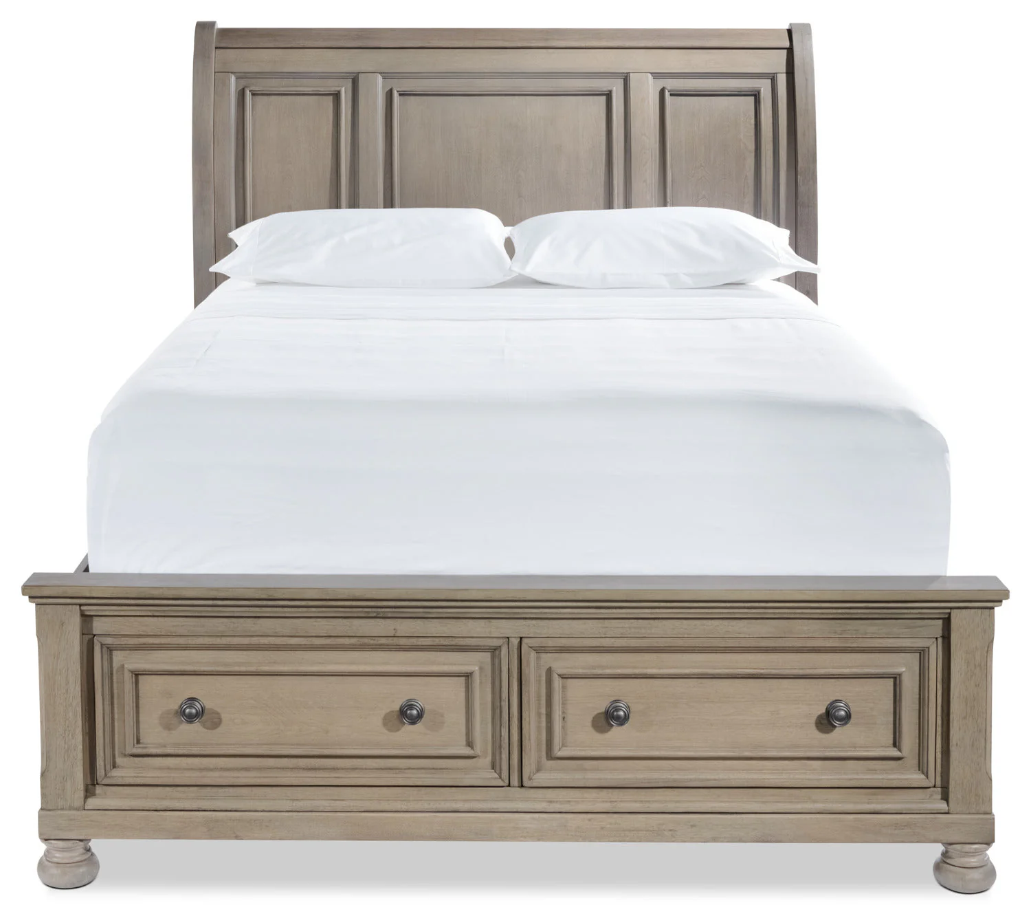 Viola King Bed - Grey - Image 3