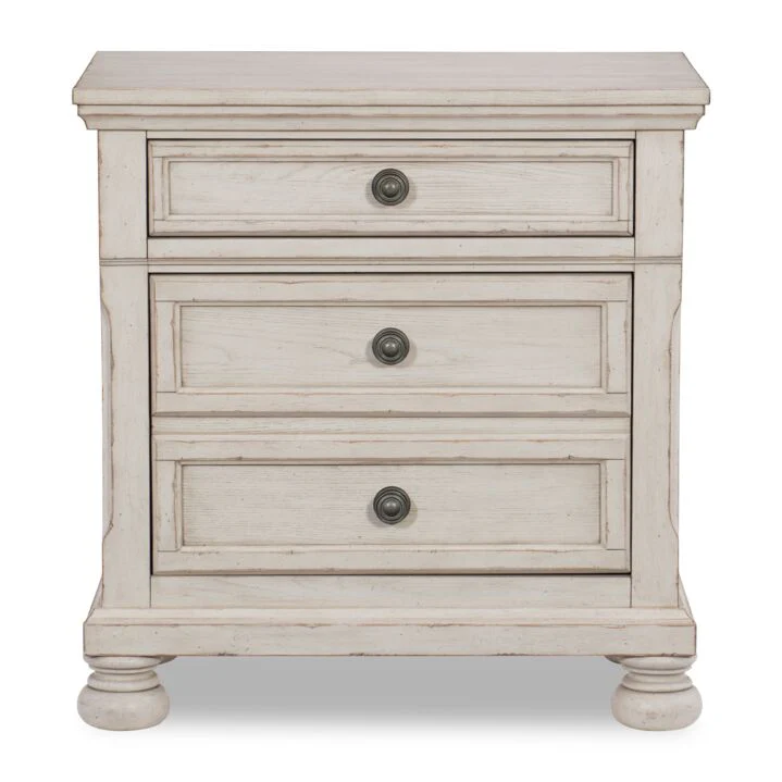 Viola Night Table - Antique White - Image 3