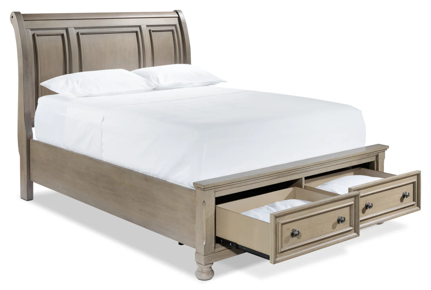 Viola Queen Bed - Grey - Image 8