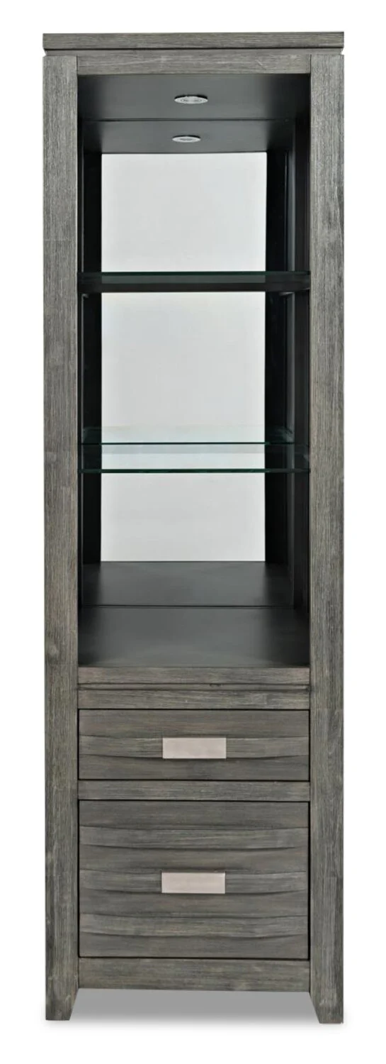 Vizela 3-Piece Entertainment Centre with 50" TV Opening - Grey - Image 3