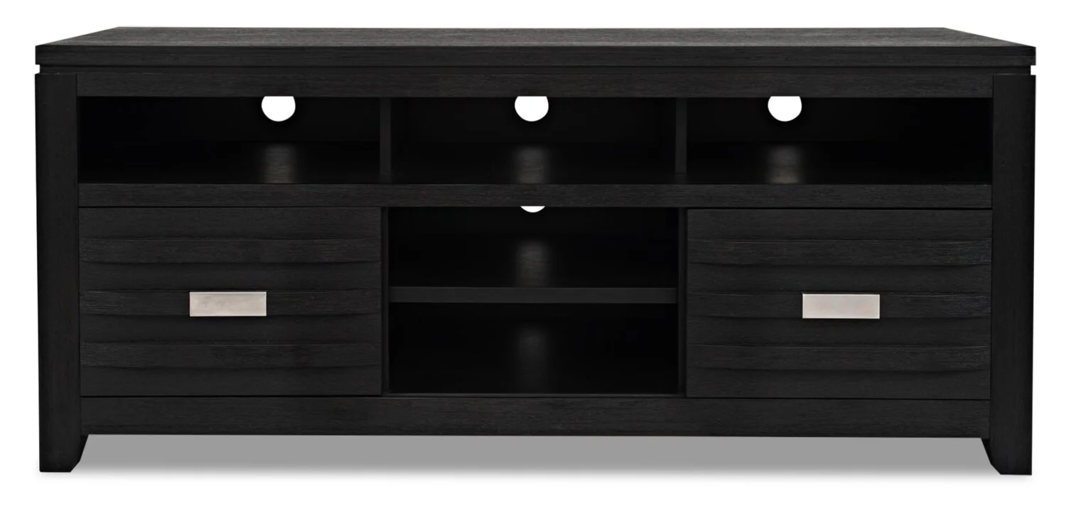 Vizela 4-Piece Entertainment Centre with 60" TV Opening - Charcoal - Image 4