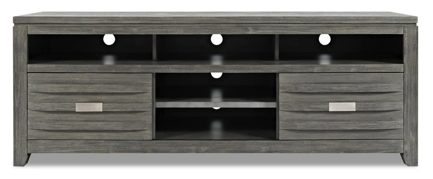 Vizela 70" TV Stand - Grey - Image 2