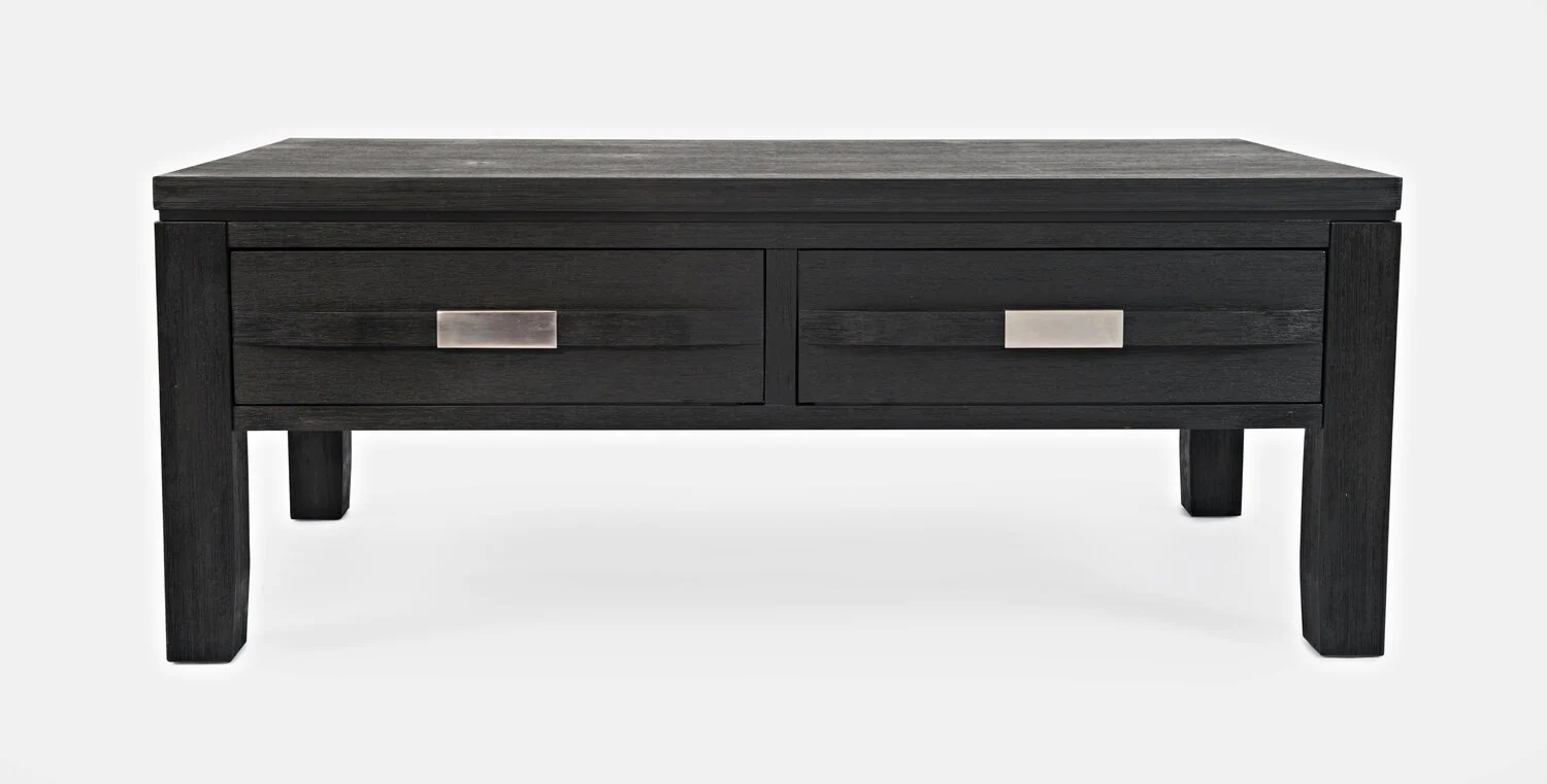 Vizela Coffee Table with Lift-Top - Dark Charcoal - Image 3