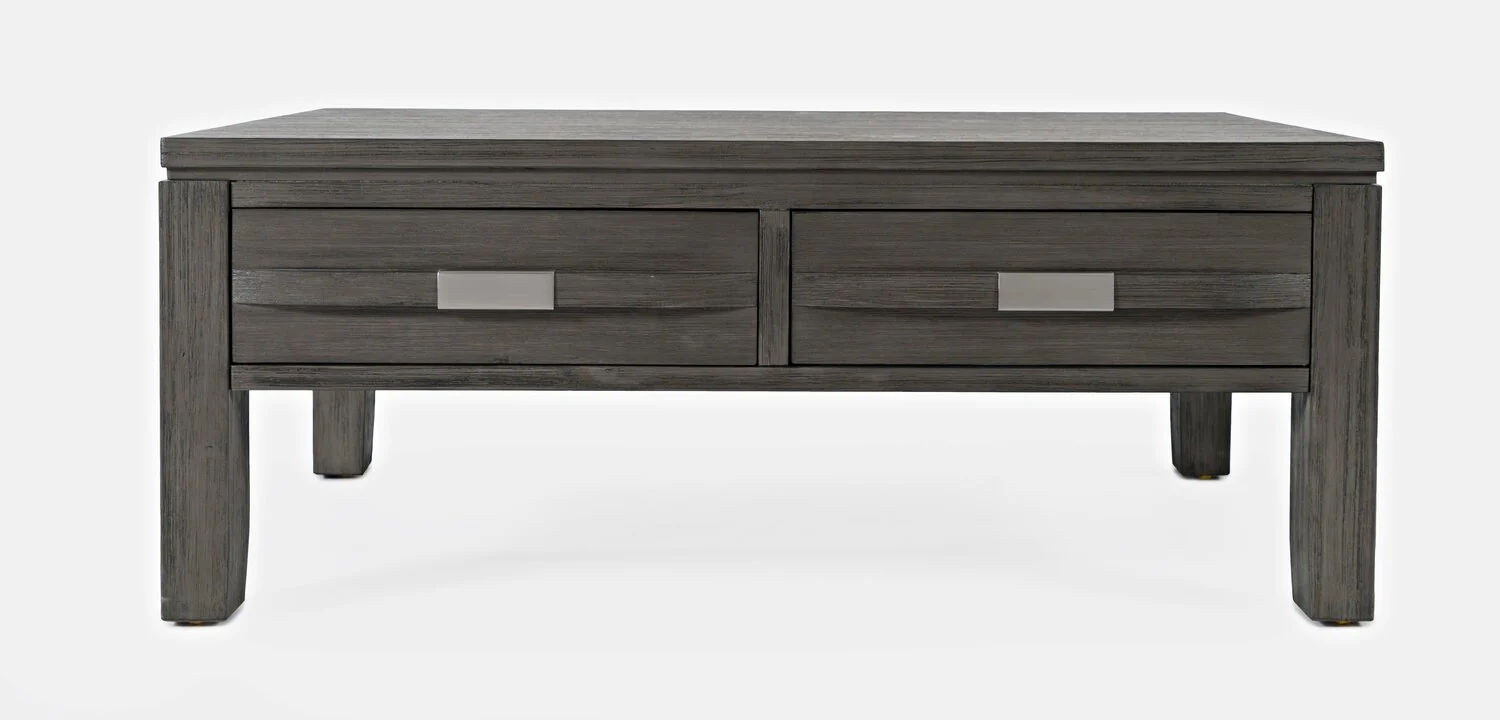 Vizela Coffee Table with Lift-Top - Grey - Image 3