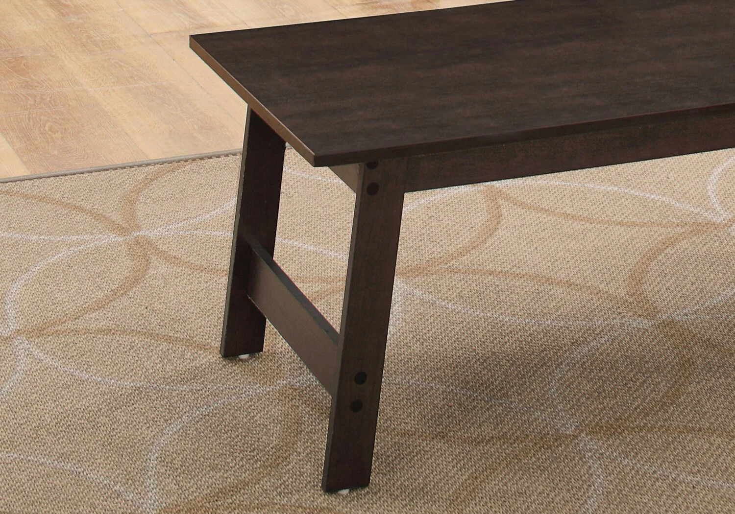 Waddington 3-Piece Coffee and Two End Tables Package - Espresso - Image 2