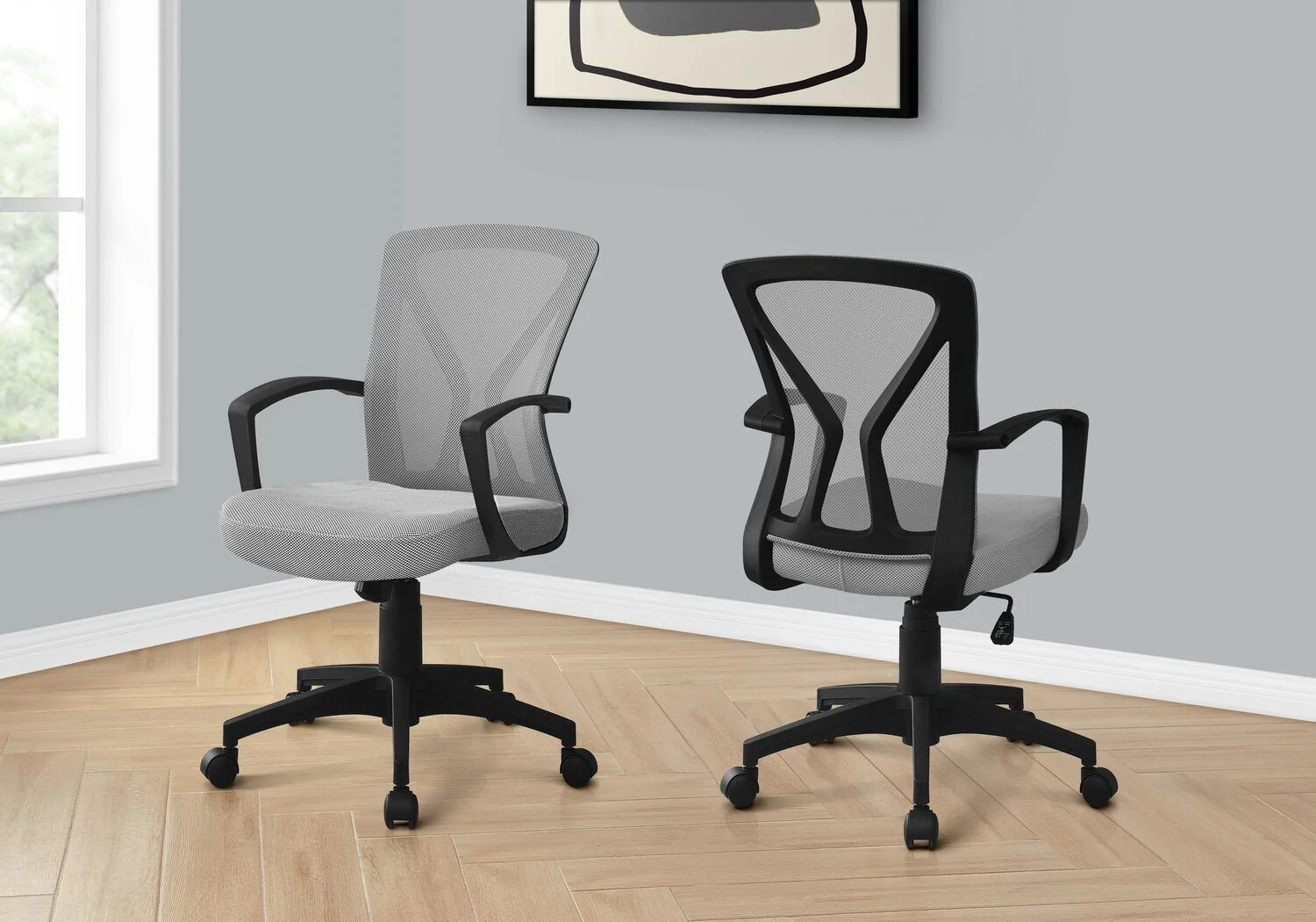Walsh Office Chair - Grey/Black - Image 3