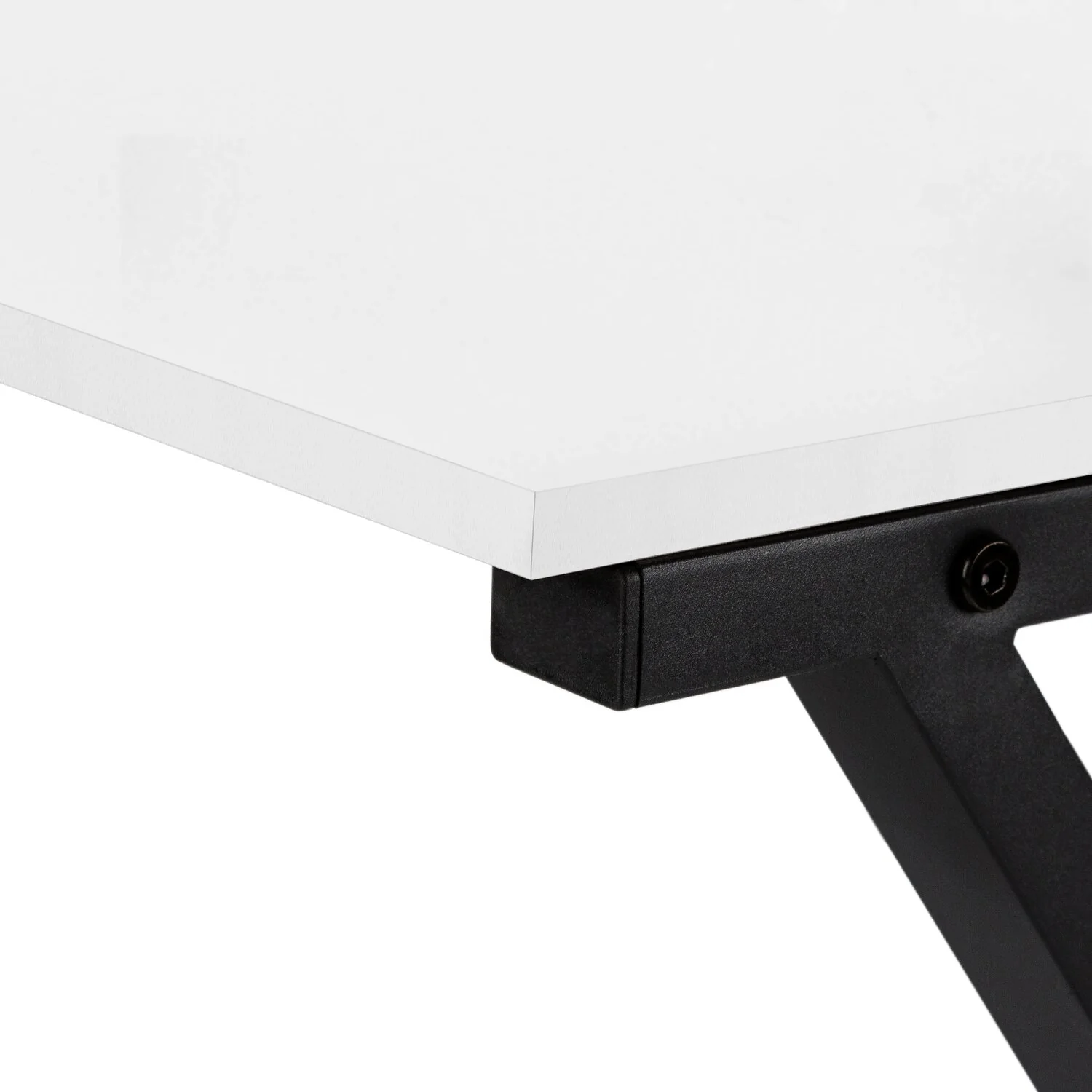 Weimar L-Shaped Corner Desk - White - Image 4