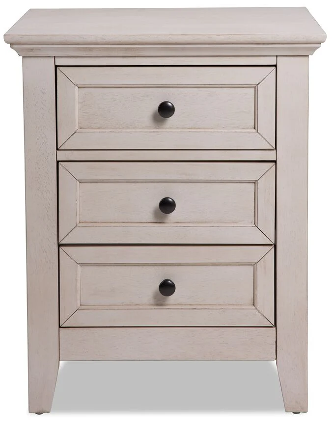 Wendell 6-Piece Full Panel Bedroom Set - Antique White - Image 6