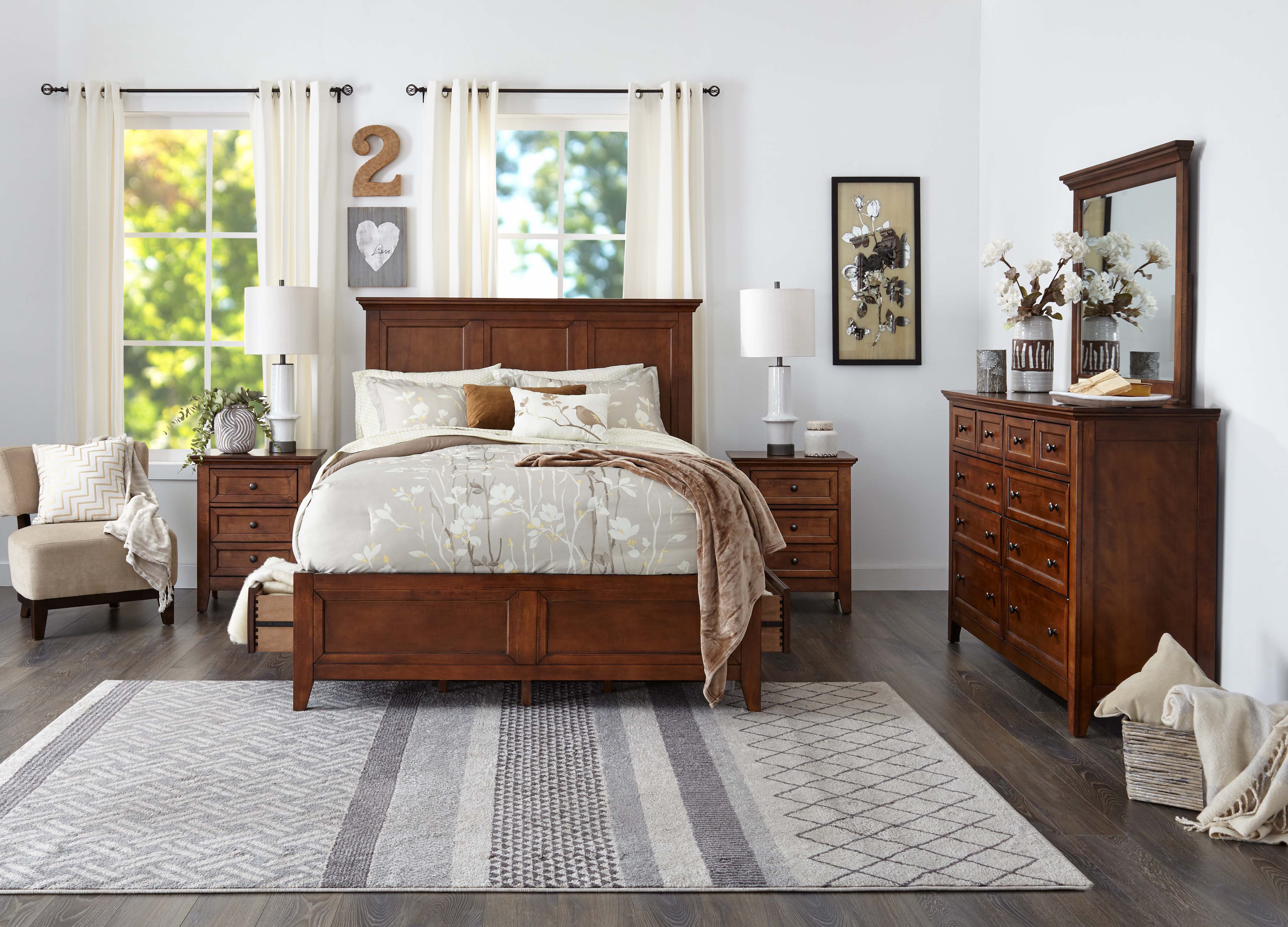 Wendell 7-Piece Queen Bedroom Set - Tuscan - Image 2
