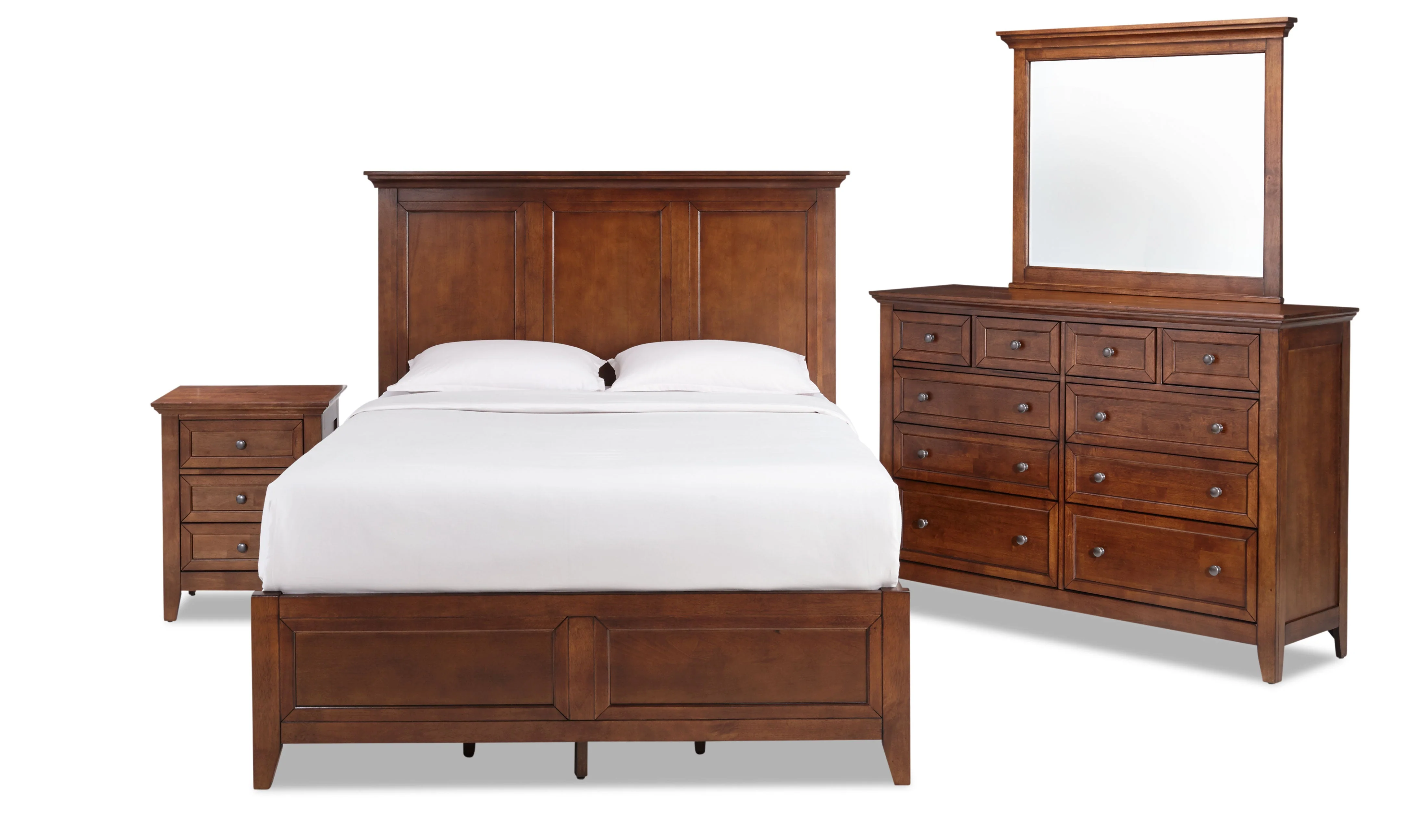 Wendell 7-Piece Queen Bedroom Set - Tuscan - Image 3