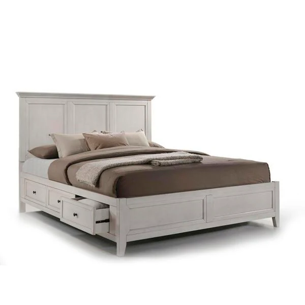 Wendell King Storage Bed - Antique White - Image 2