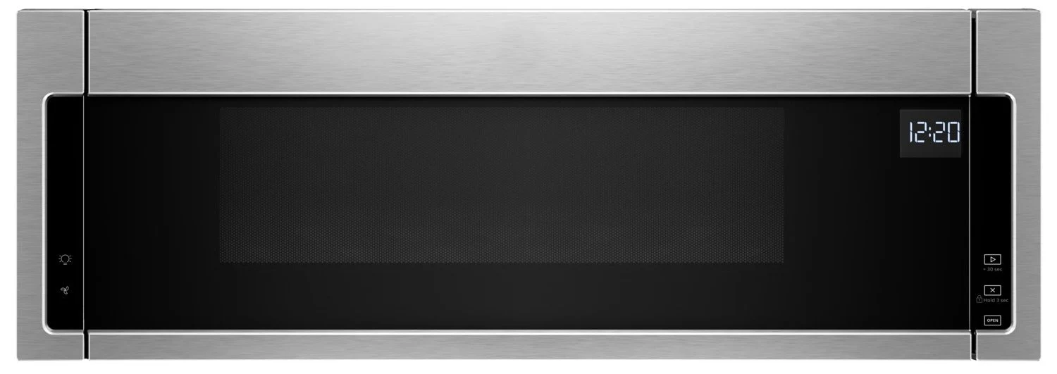 Whirlpool® 1.1 Cu. Ft. Low-Profile Microwave Hood Combination - YWML55011HS