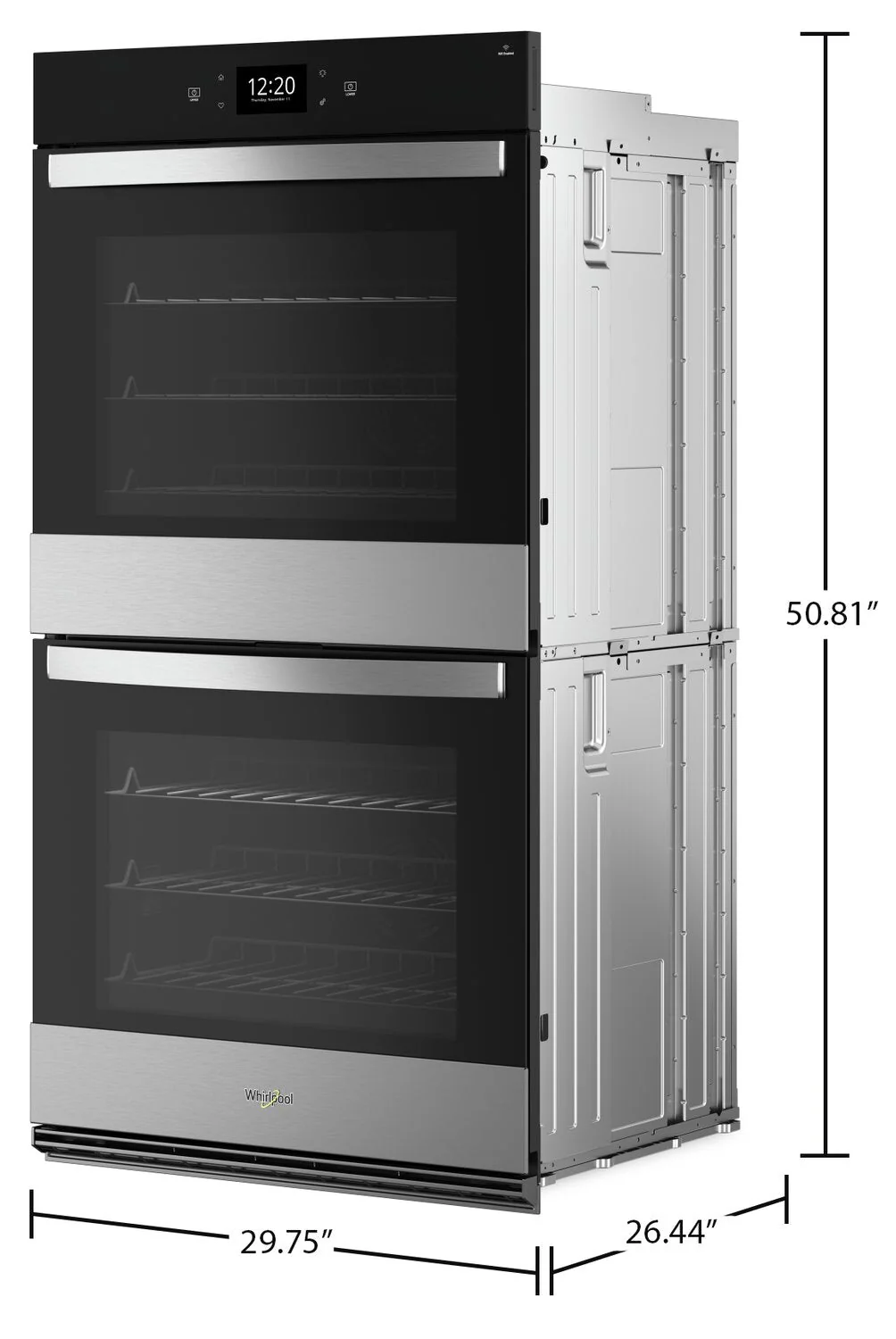 Whirlpool 10 Cu. Ft. Smart Double Wall Oven with Air Fry - WOED7030PZ - Image 7