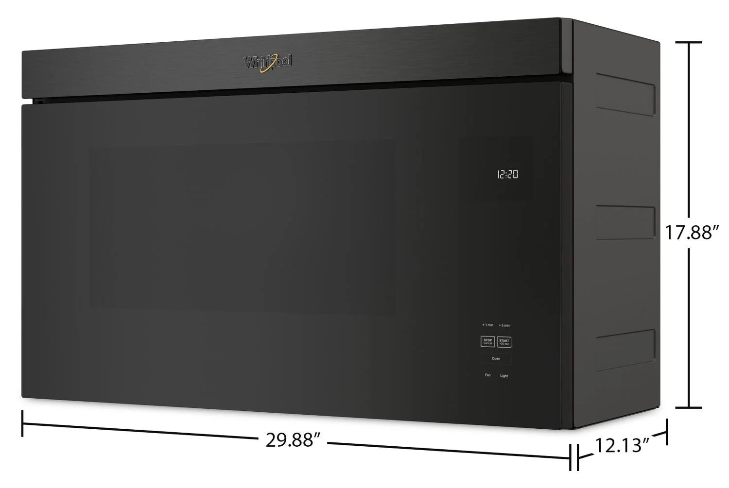Whirlpool 1.1 Cu. Ft. Flush-Mount Over-the-Range Microwave - YWMMF5930PV - Image 8