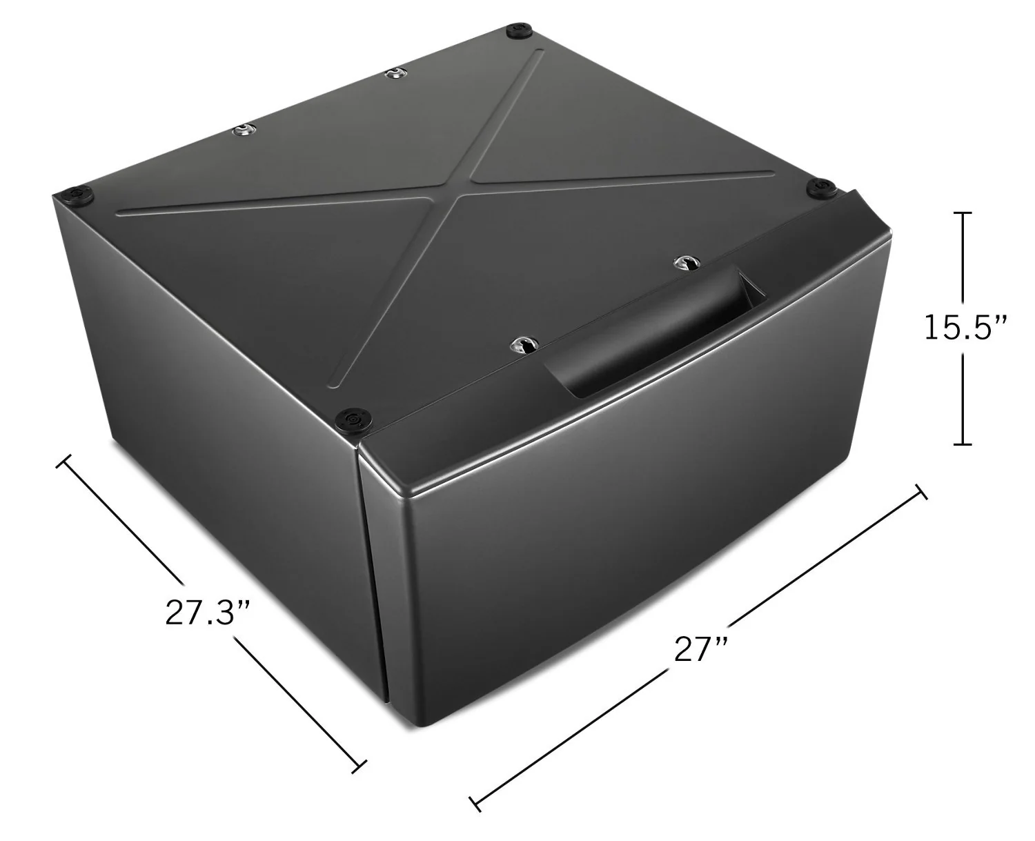 Whirlpool 15.5" Pedestal for Front Load Washer and Dryer with Storage - WFP2715HC - Image 4