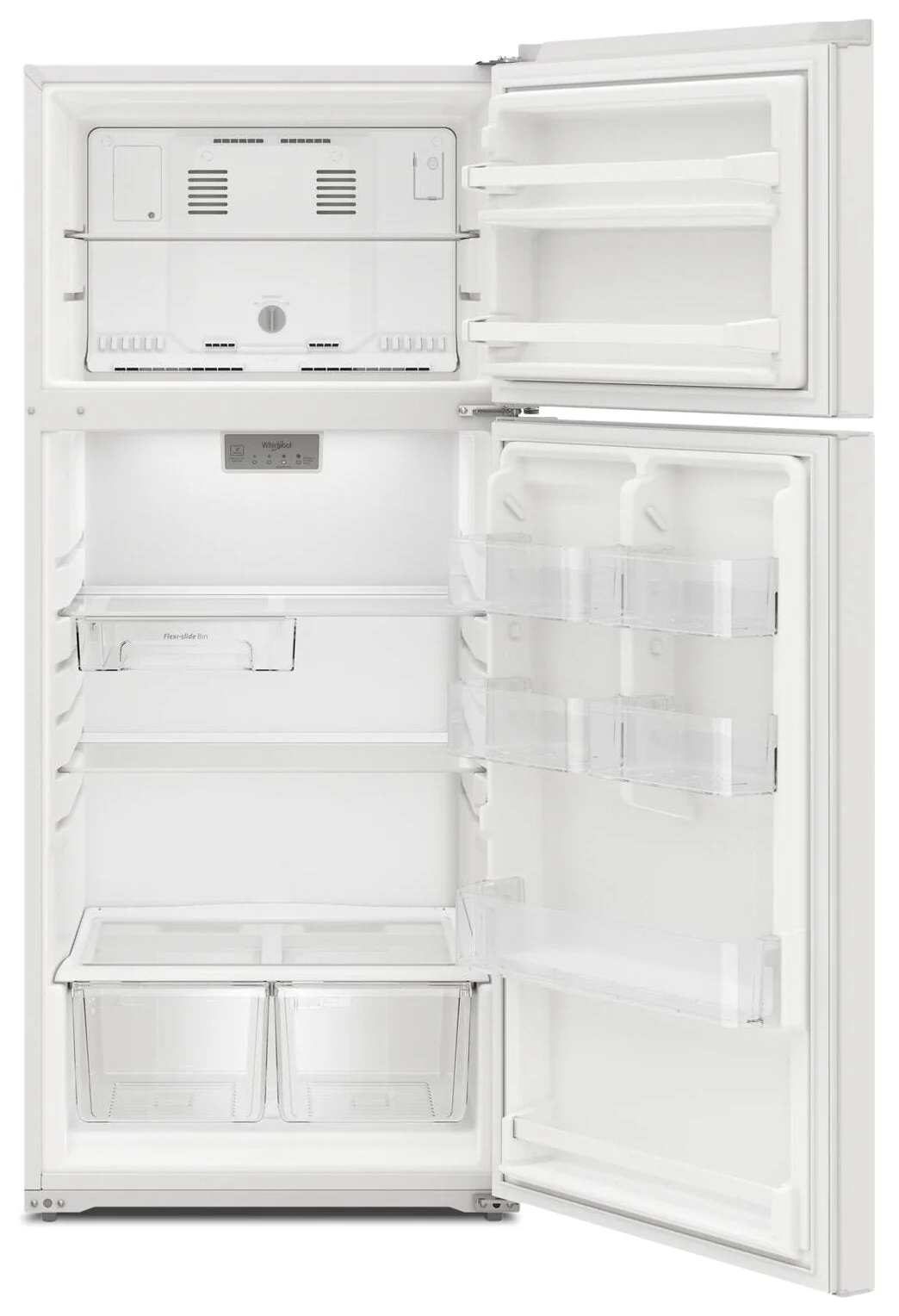 Whirlpool 16.3 Cu. Ft. Top-Freezer Refrigerator - WRTX5028PW - Image 3