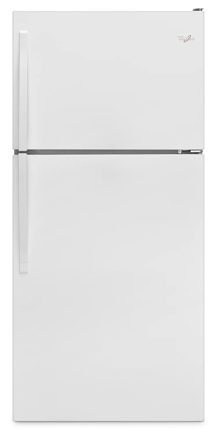 Whirlpool® 18.2 Cu. Ft. 30" Wide-Top Freezer Refrigerator - White
