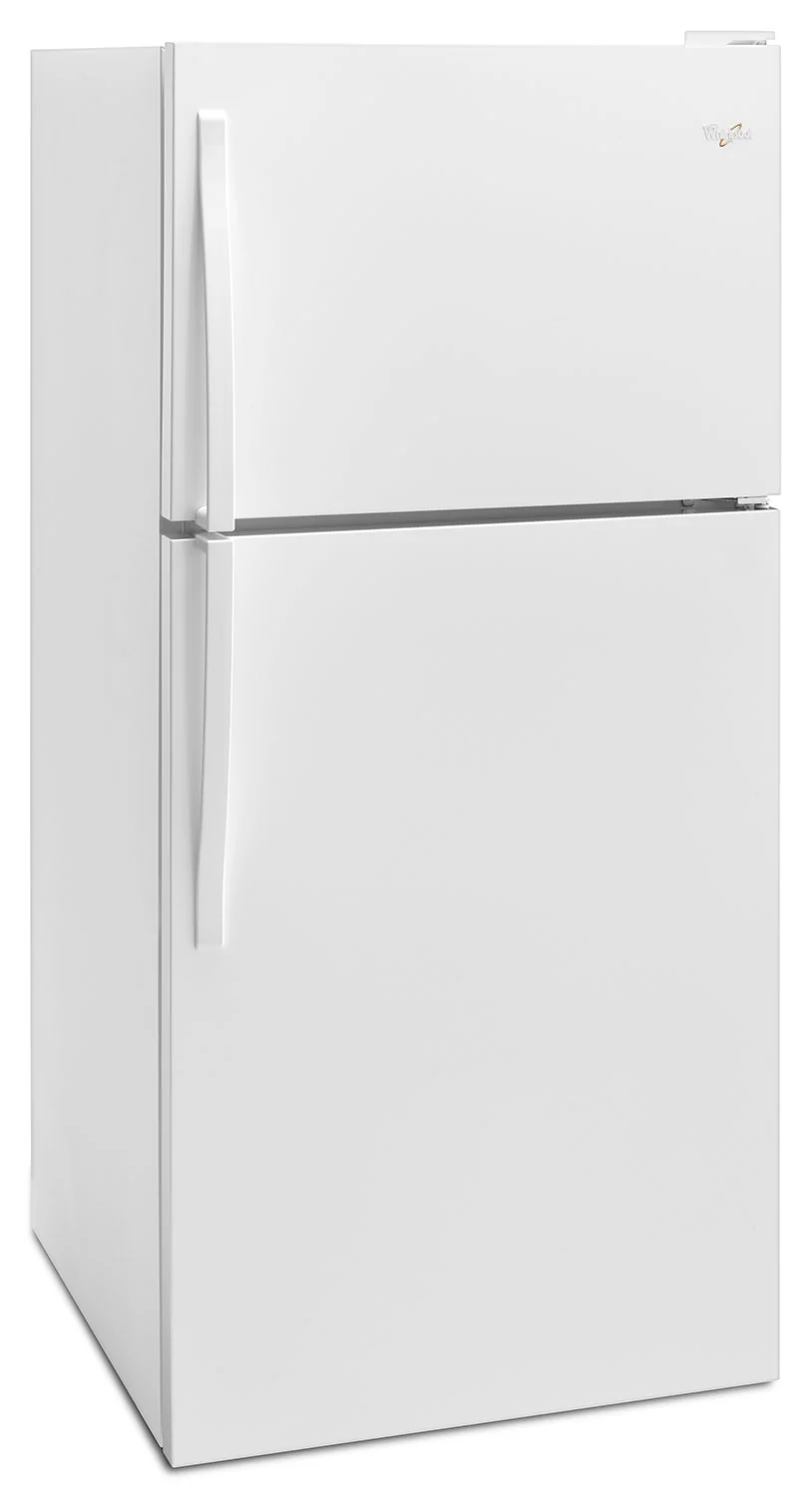 Whirlpool® 18.2 Cu. Ft. 30" Wide-Top Freezer Refrigerator - White - Image 2