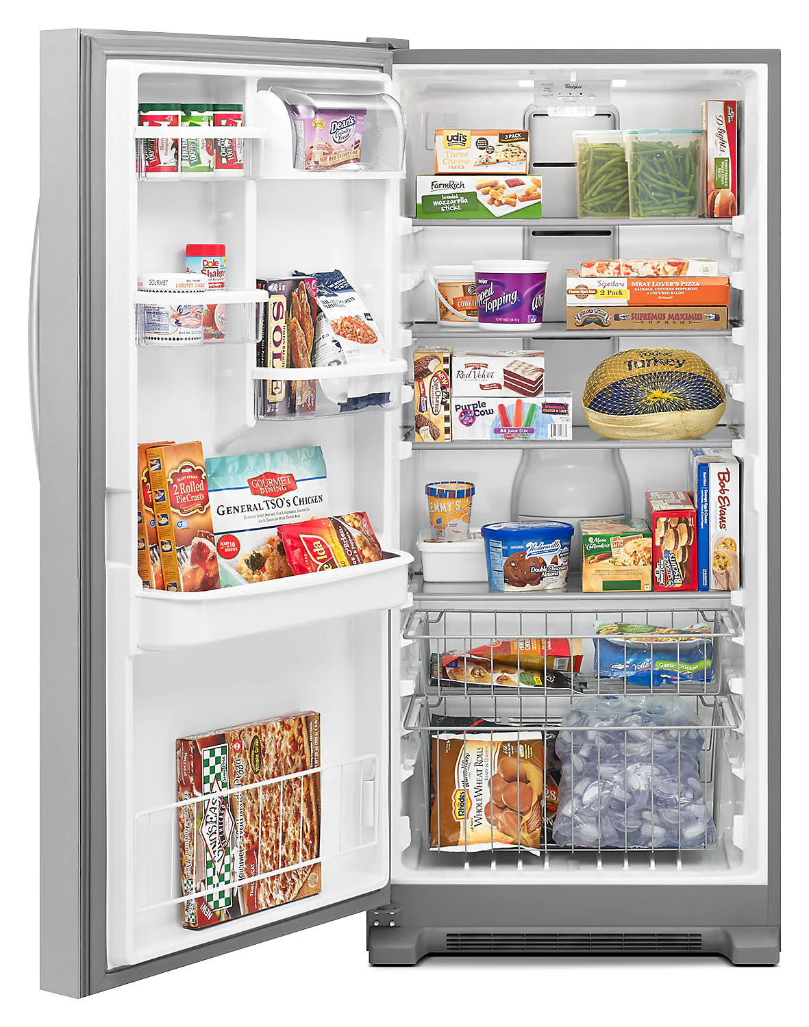 Whirlpool 18 Cu. Ft. SideKicks™ All-Freezer - WSZ57L18DM - Image 4