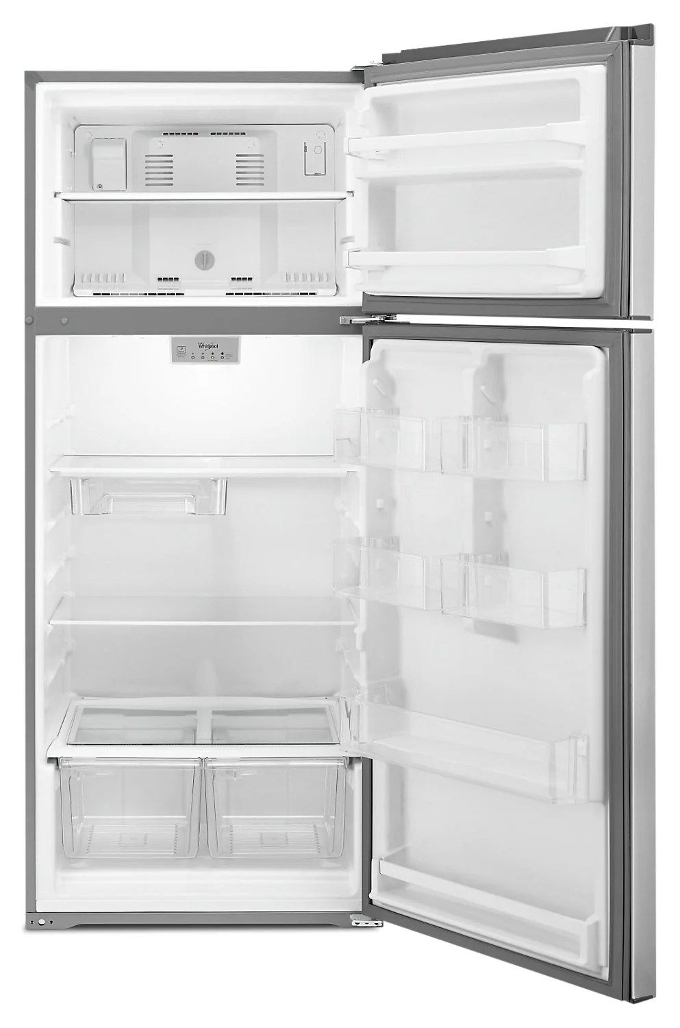 Whirlpool 18 Cu. Ft. Top-Freezer Refrigerator - WRT518SZFM - Image 2