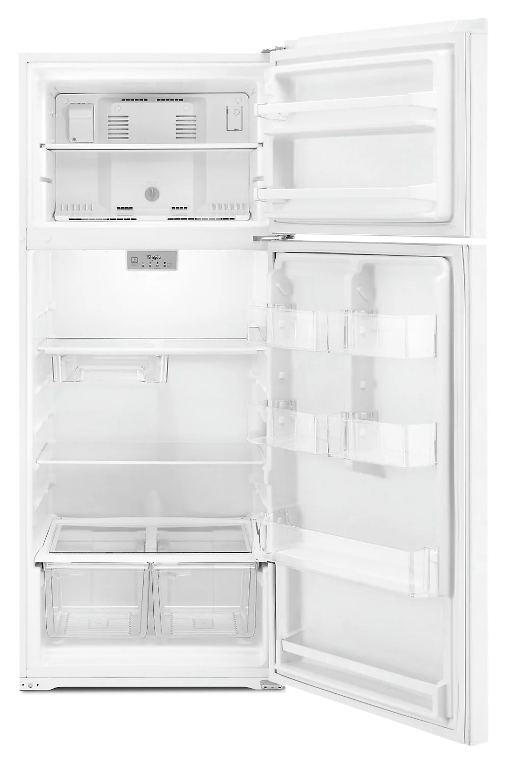 Whirlpool 18 Cu. Ft. Top-Freezer Refrigerator - WRT518SZFW - Image 2